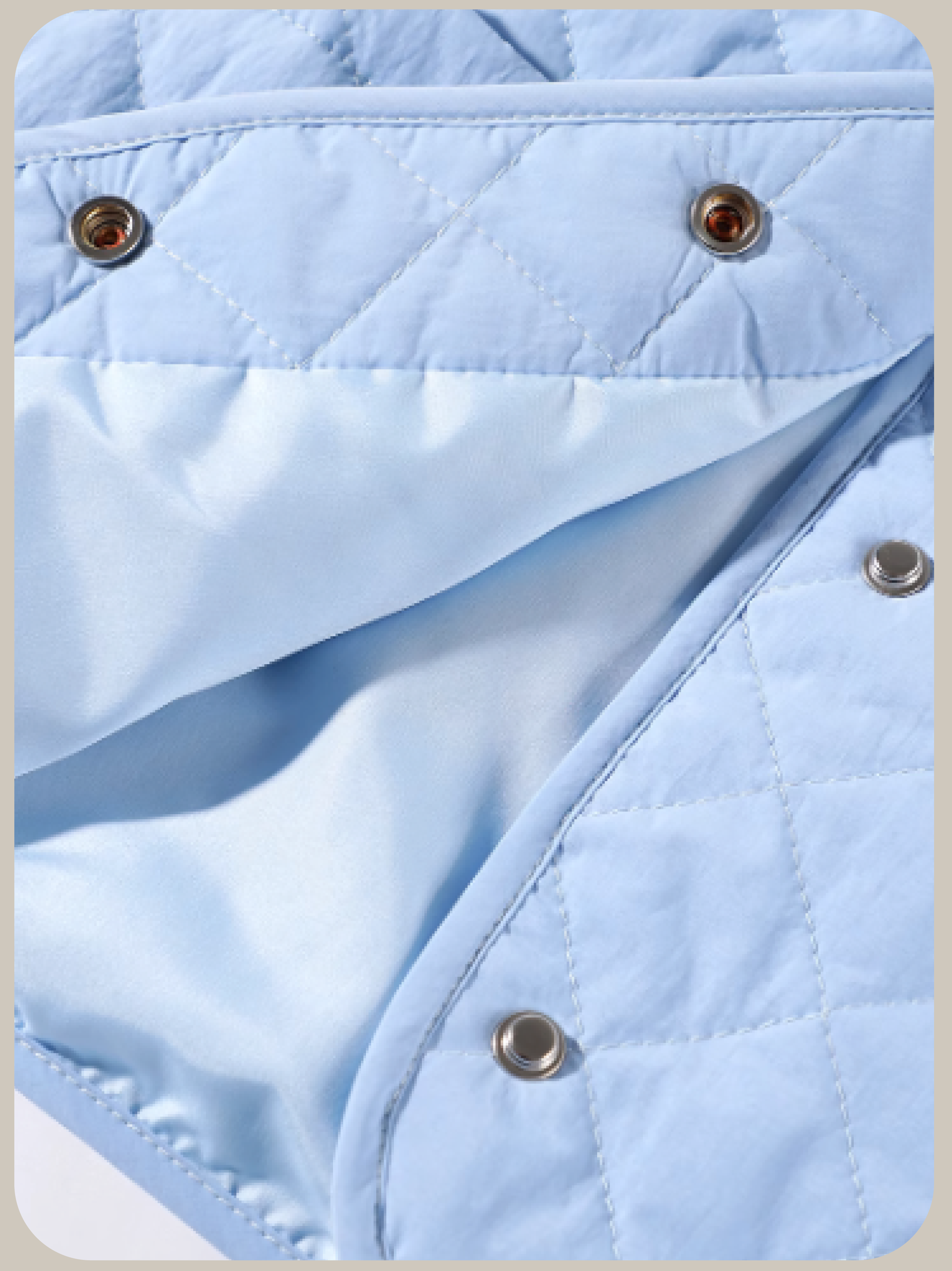 Sheer Quilted Down Jacket/シアーキルティング中綿ジャケット