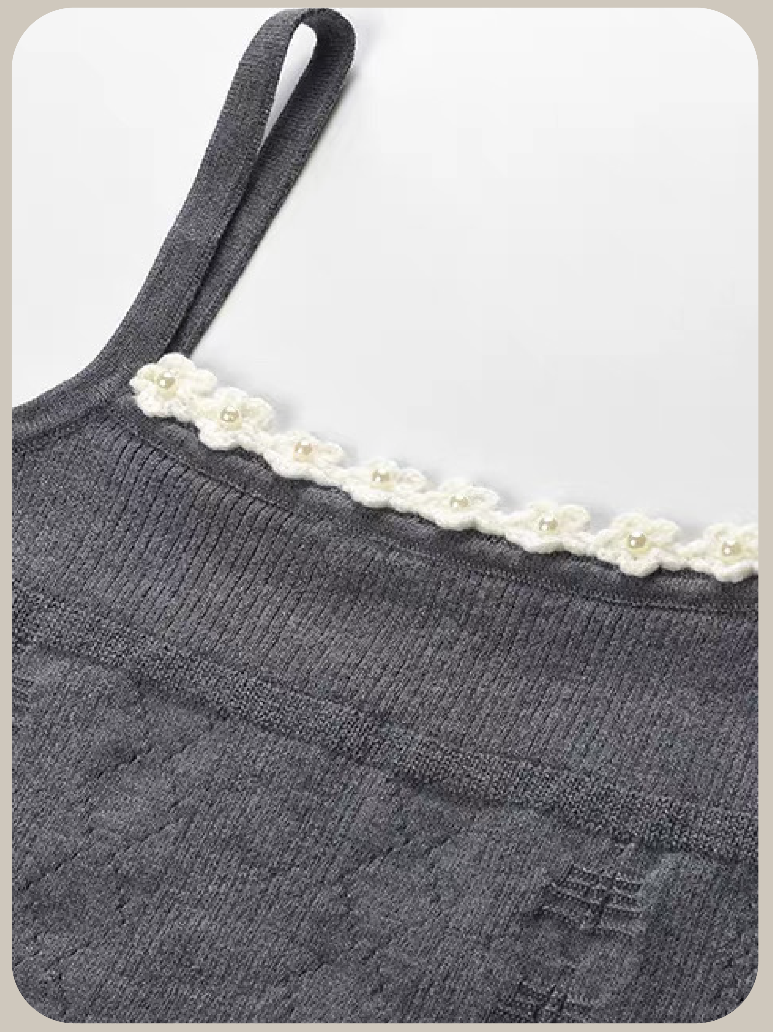 Romantic Frill Pearl Deco 3 Items Set Up/ロマンティックフリルパールデコ3点セットアップ