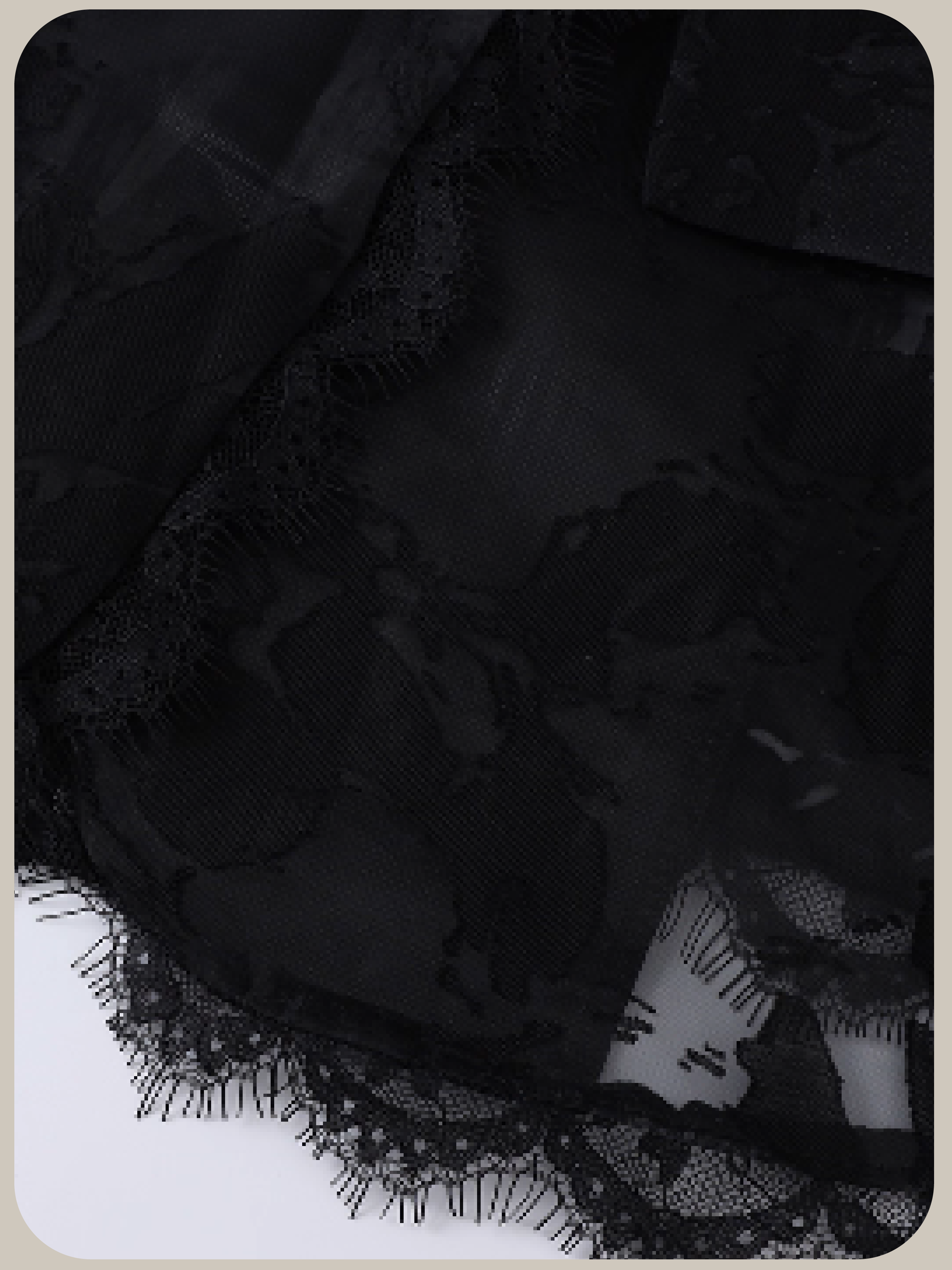 French Emboss Lace Tie Shirt/フレンチエンボスレースタイシャツ