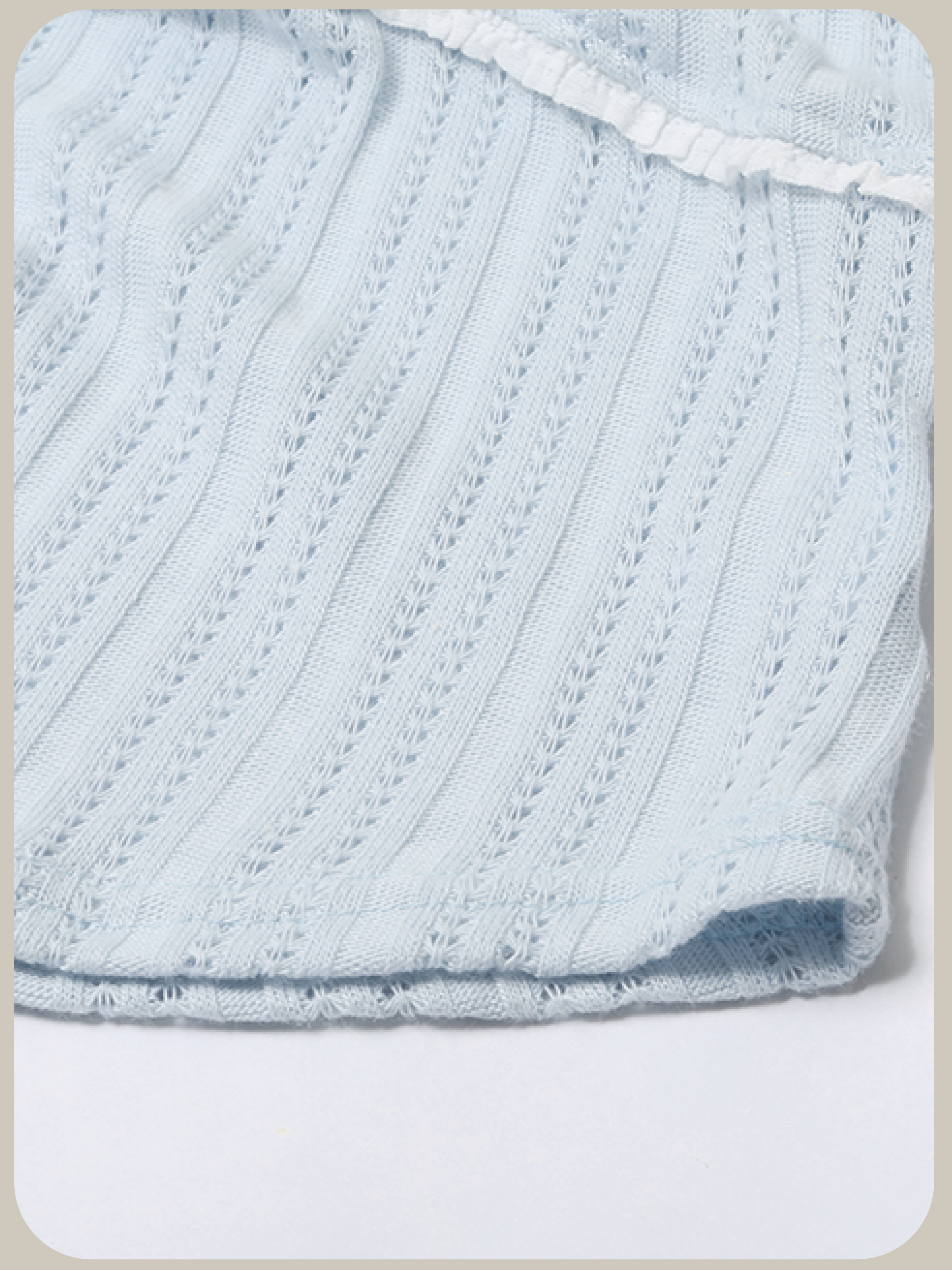 Baby Blue Lace Docking Top/ベビーブルーレースドッキングトップ