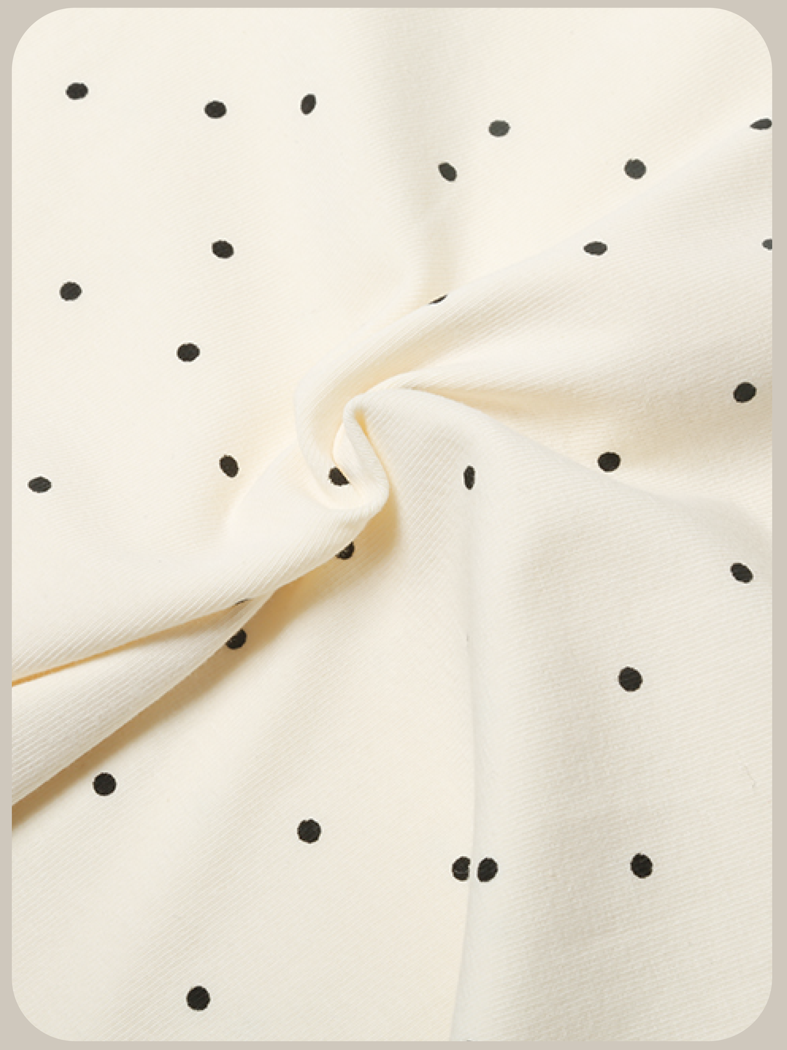 Dots Ribbon Deco T/ドットリボンデコTシャツ