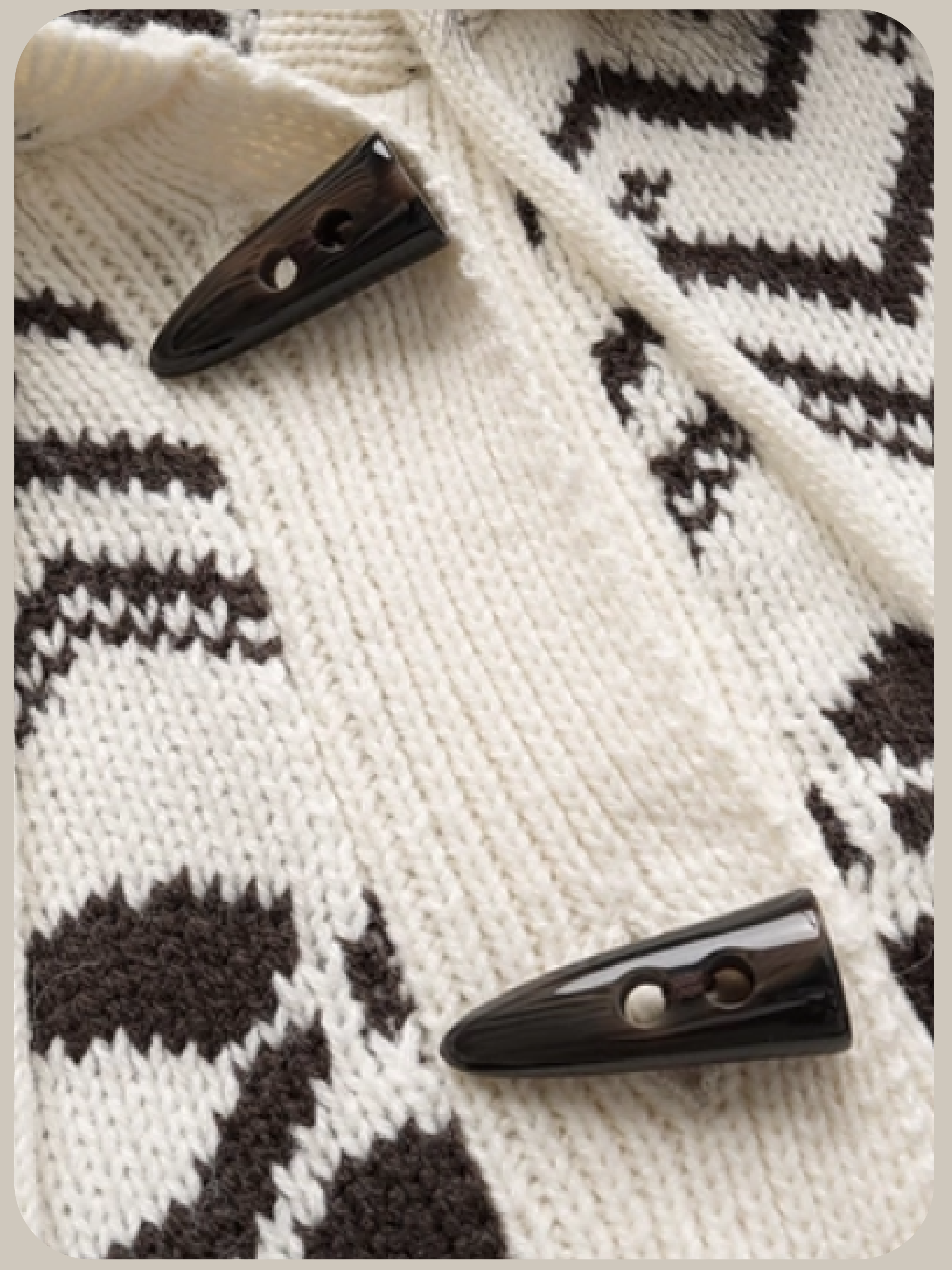 Fluffy Collar Cheerful Cardigan/ふわふわ襟カーディガン