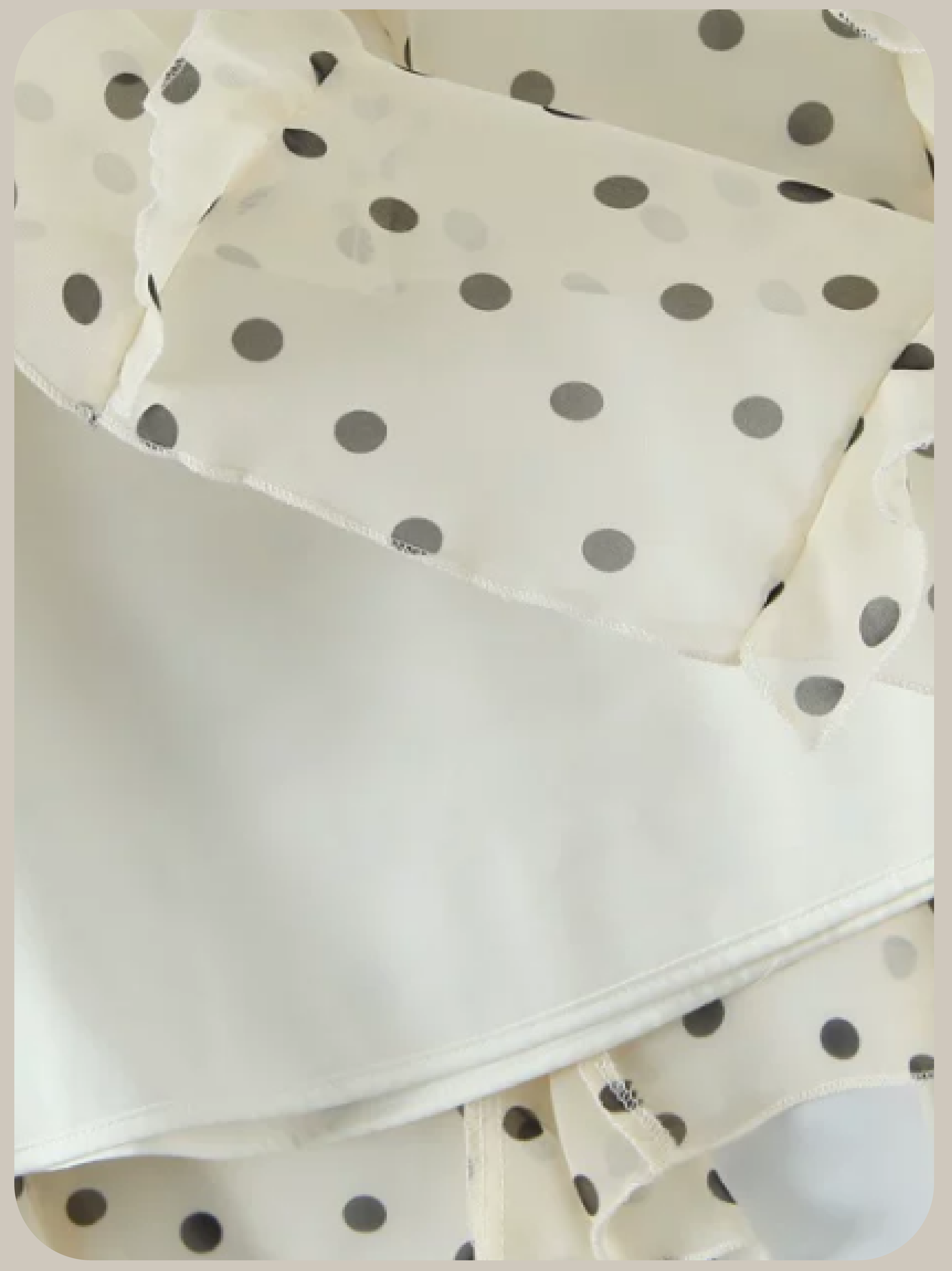 Ruffle Flare Dots Skirt/フリルフレアドットスカート