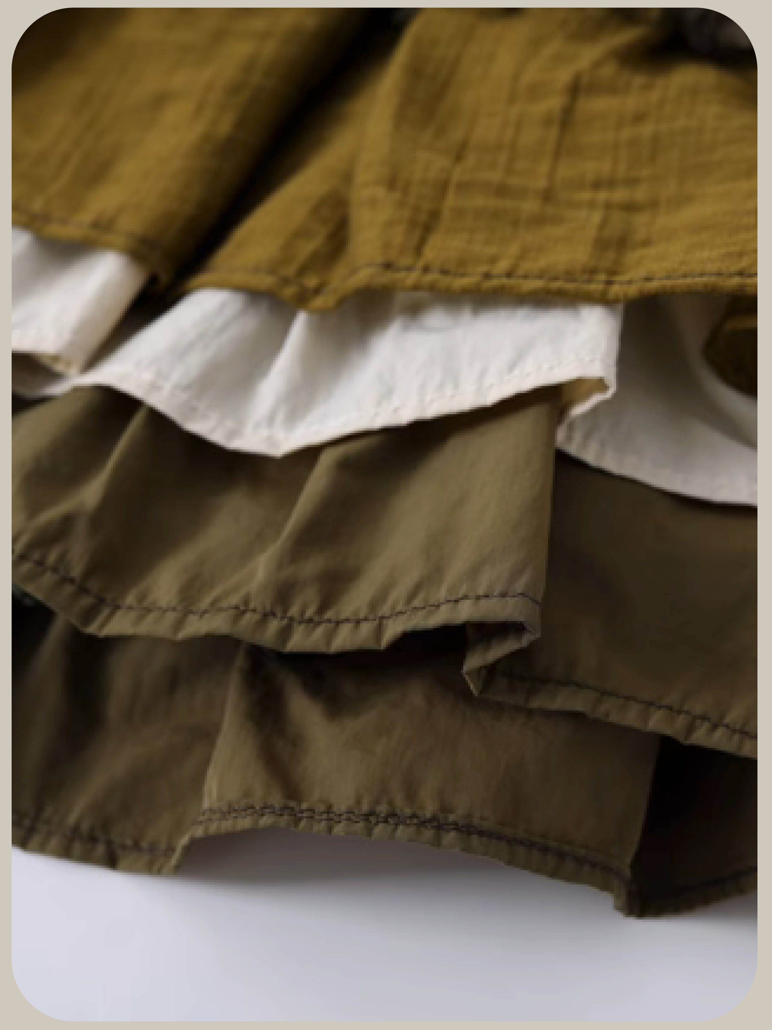 Emboss Layer Ruffle Skirt/エンボスレイヤーフリルスカート