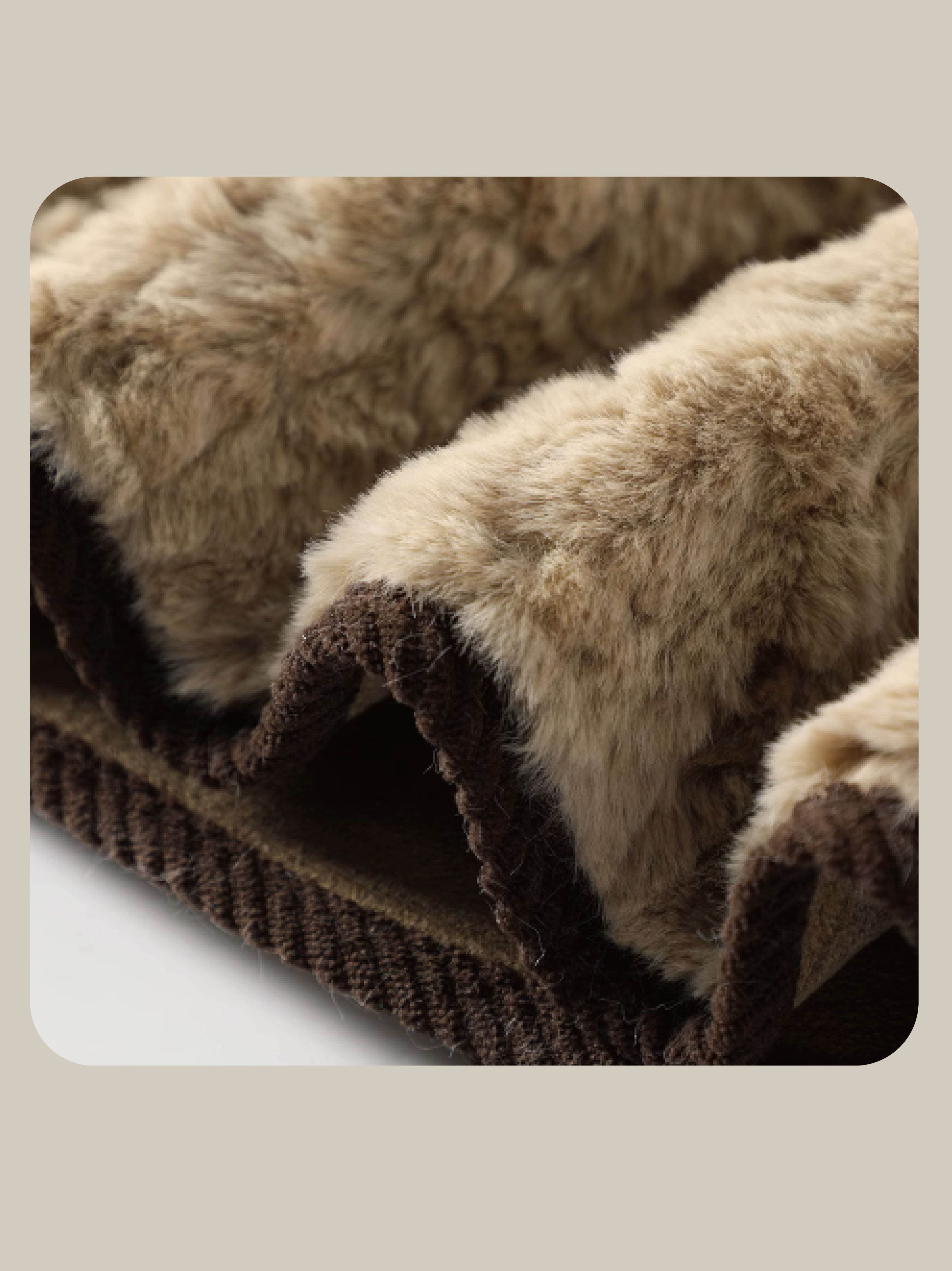 ・予約商品・Fluffy Shearling Fur Coat With Mini Bag. ふわふわムートンファーコート ミニバッグ付き