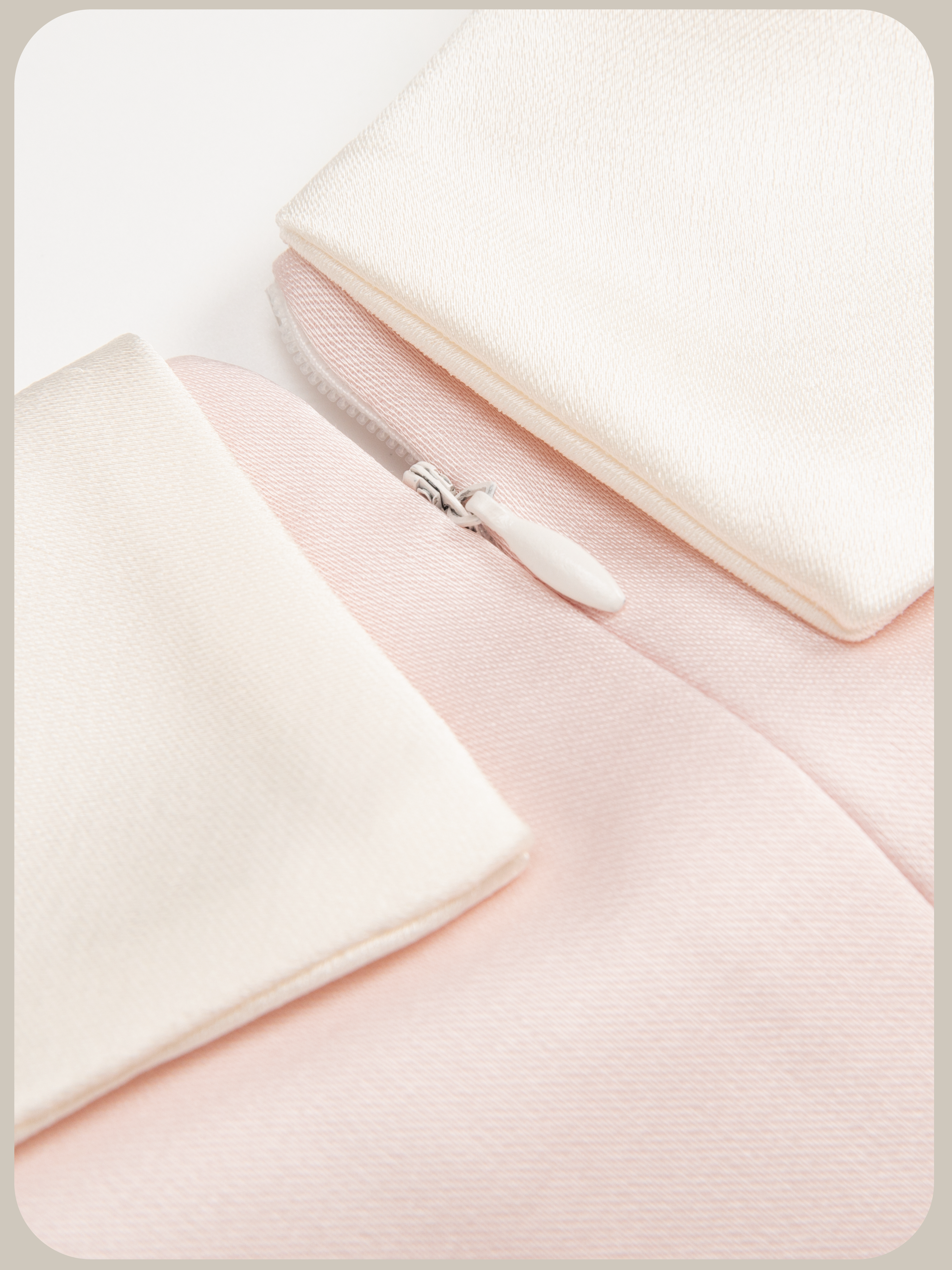 Elegant Collar Waisted Satin Midi Dress/エレガント襟付きウエストシェイプサテンミディ丈ドレス