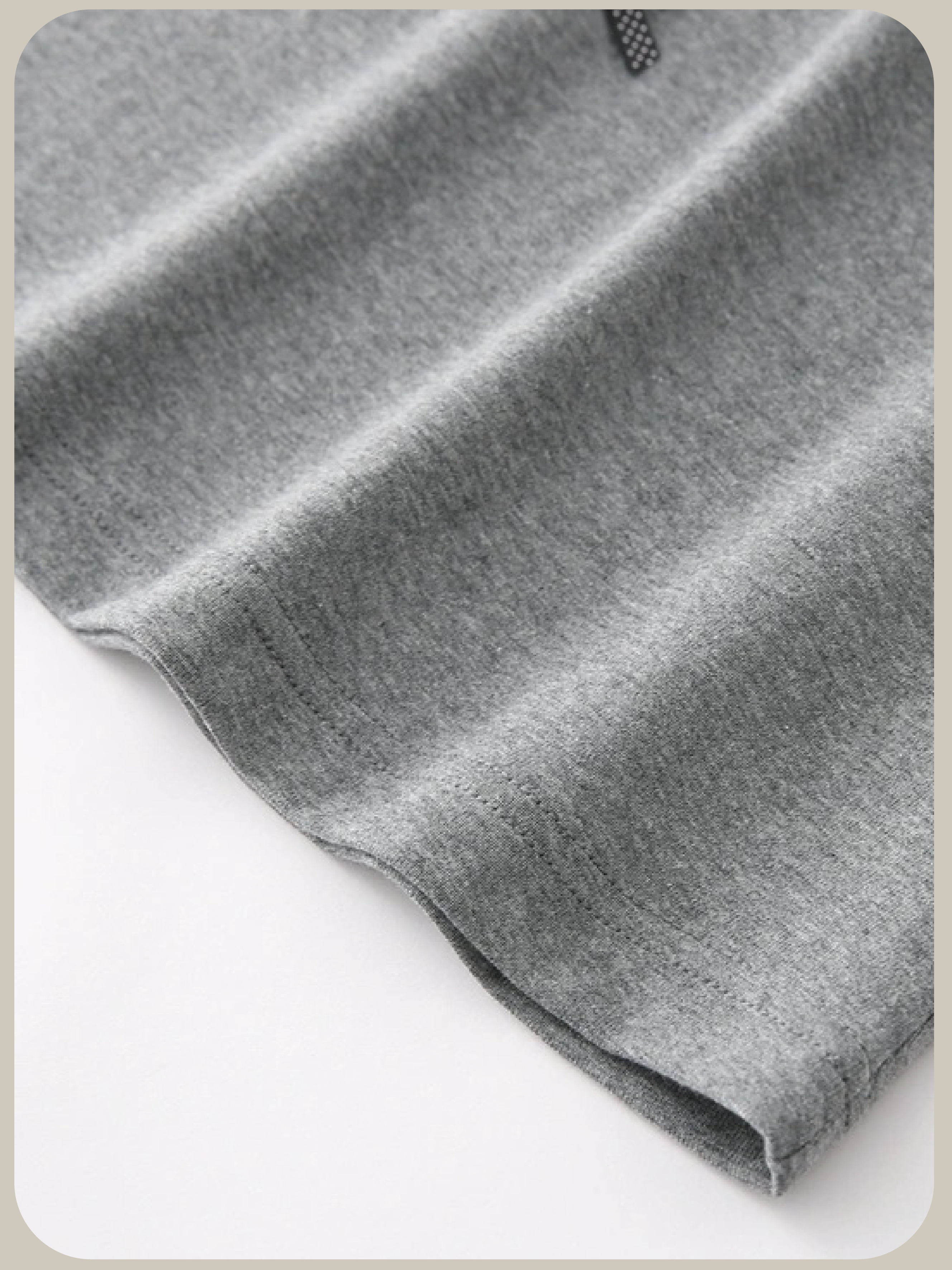 Basic Gray Ribbon T/ベーシックグレーリボンT