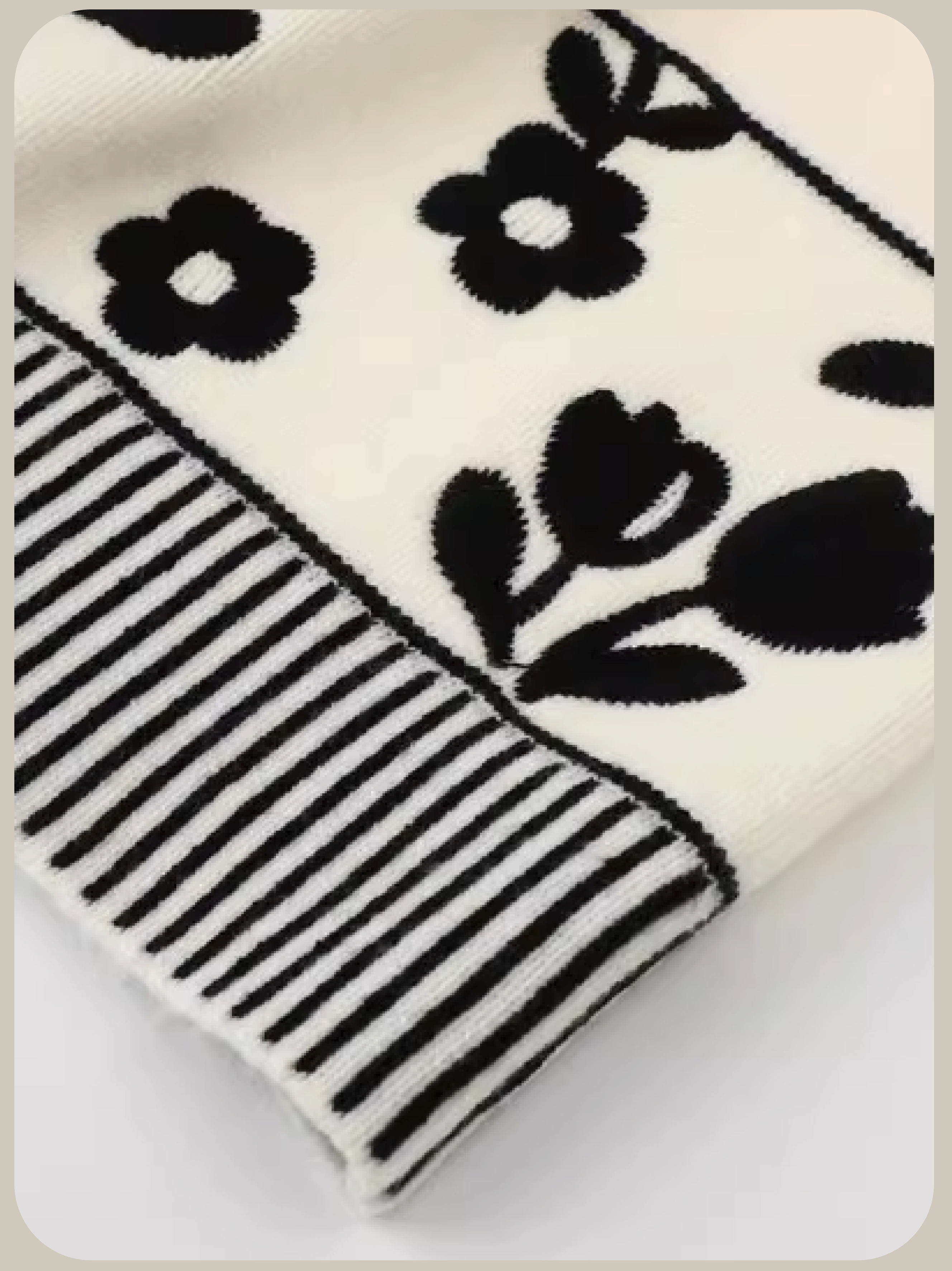 Garden Jacquard Knit/ガーデンジャカードニット