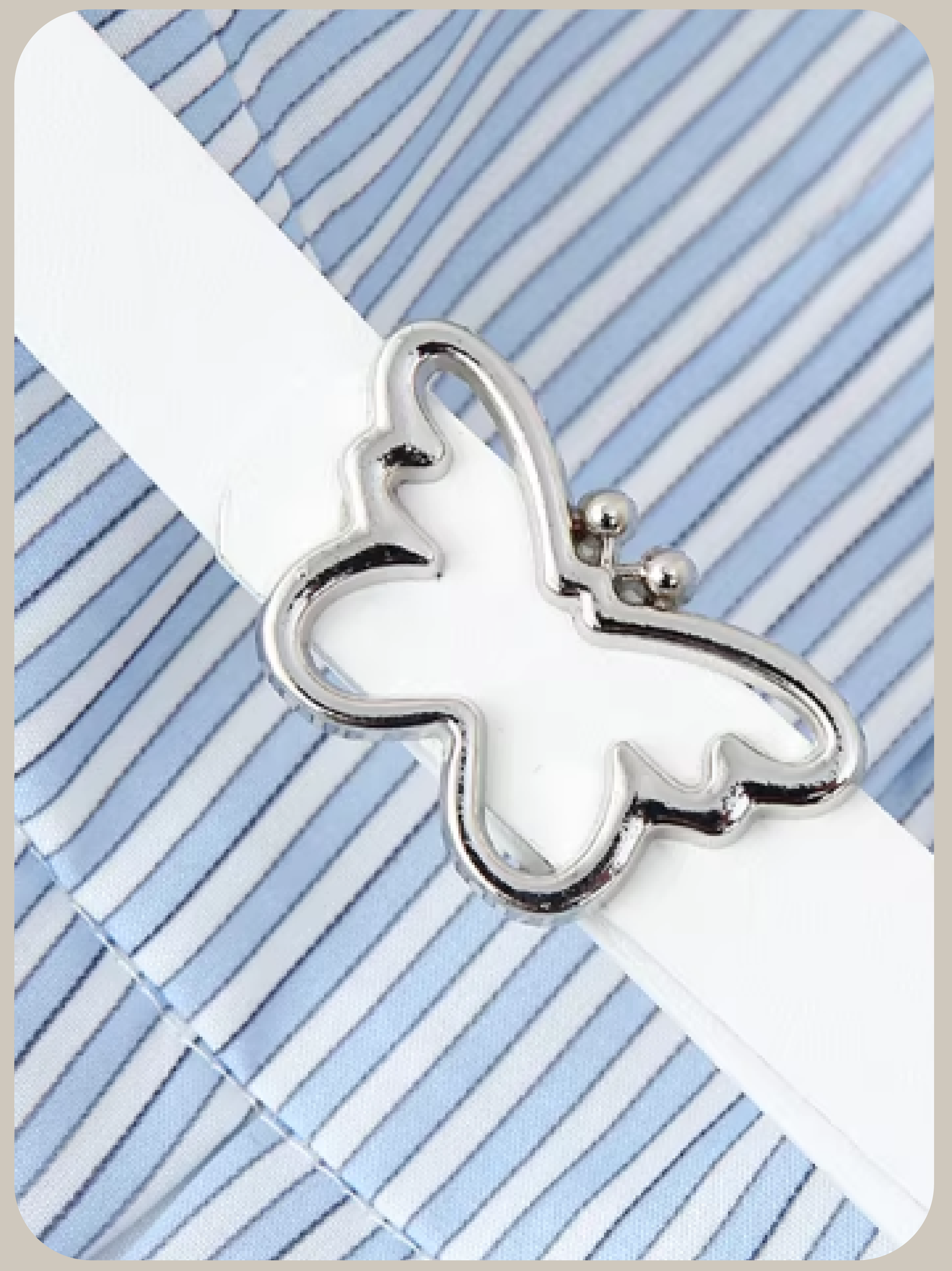 Blue Stripe Shirt Dress/ブルーストライプシャツワンピース