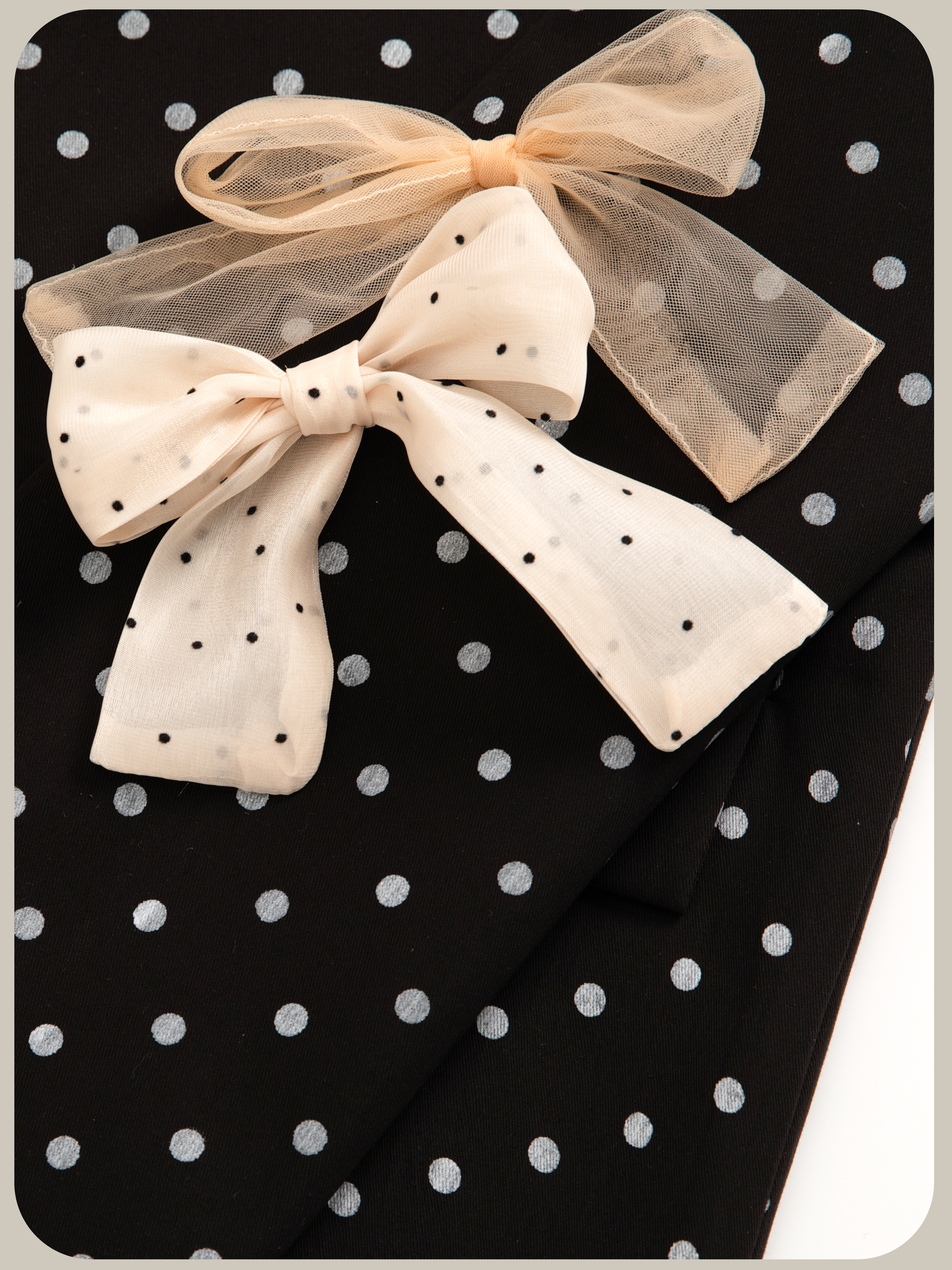・予約商品・Dots Ribbon Attacked Jacket/ドットリボンアタックジャケット