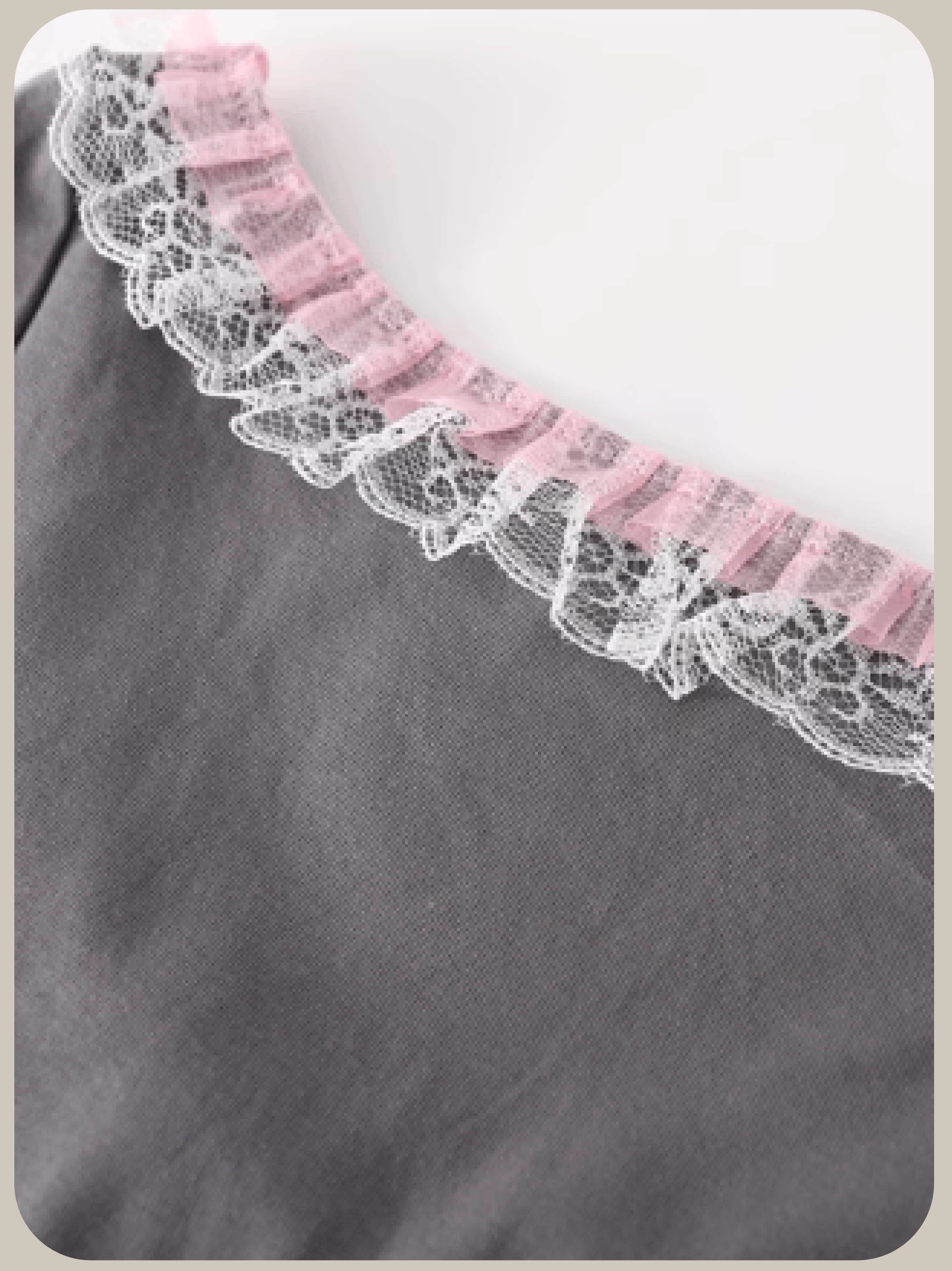 Hollow Lace Up 2 Way One Piece/ホローレースアップ2ウェイワンピース