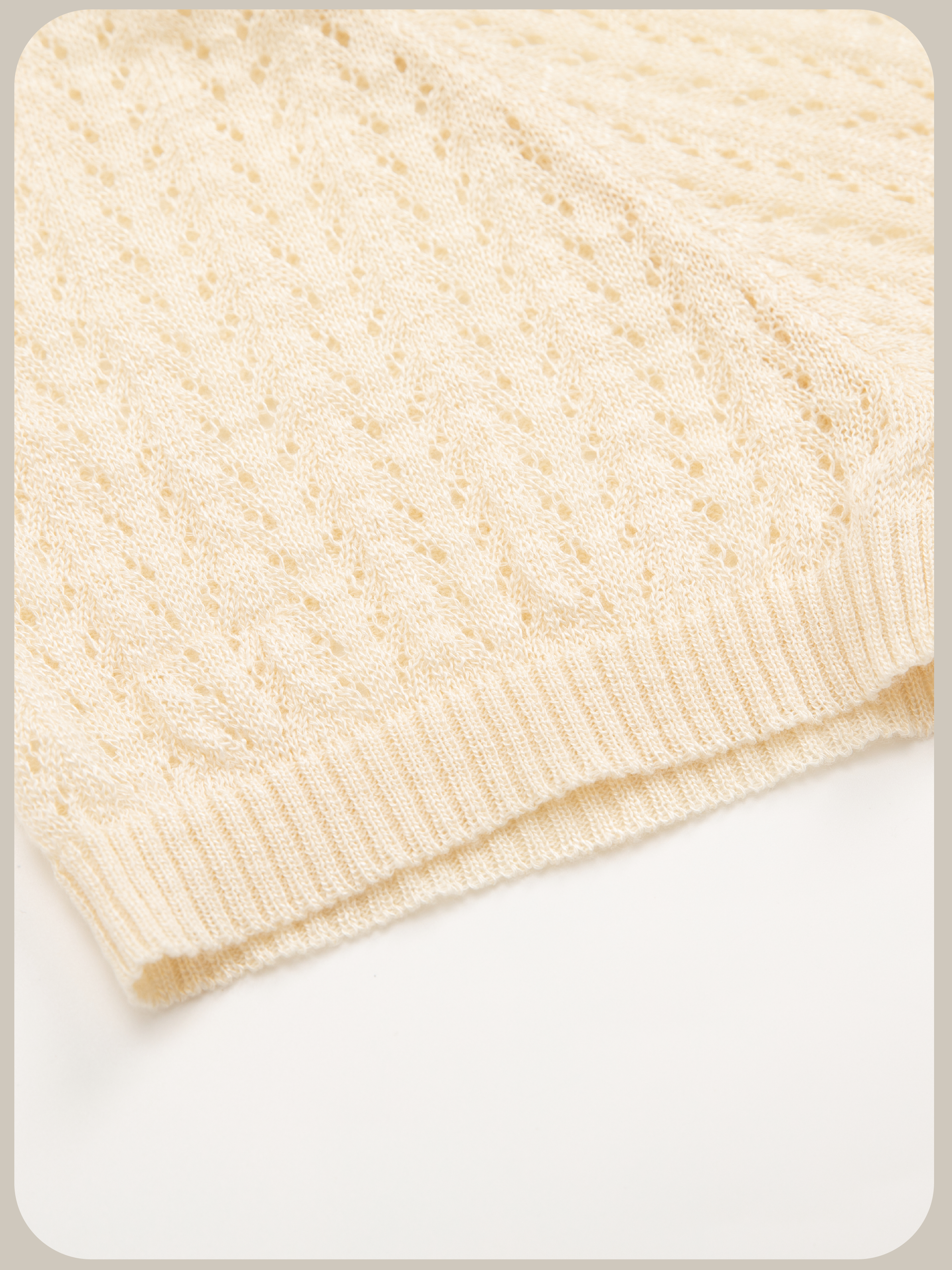Embossed Doggy Summer Knit/エンボスドッグサマーニット