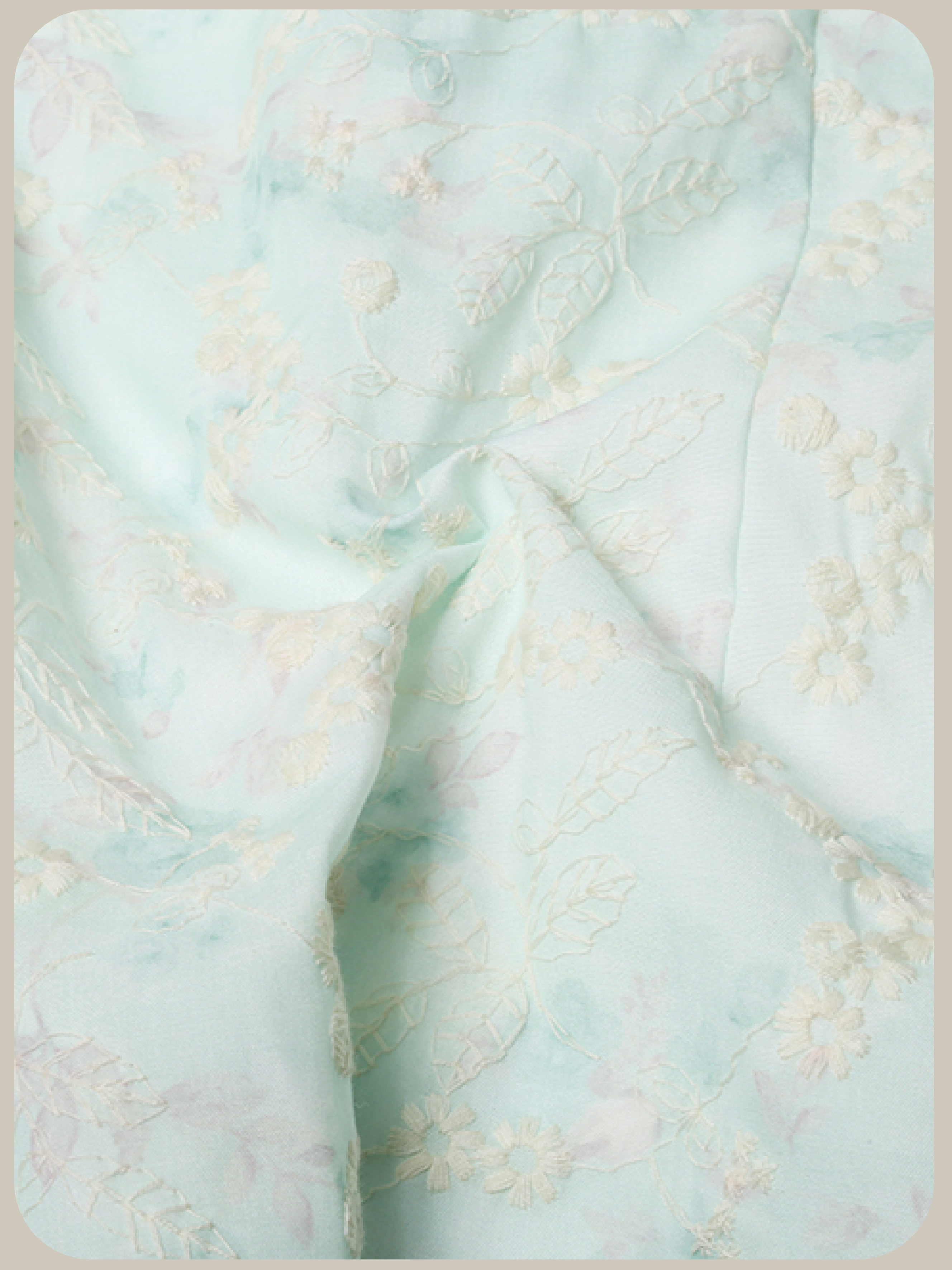 Mint Green Frill Waisted Dress/ミントグリーンフリルウエストドレス