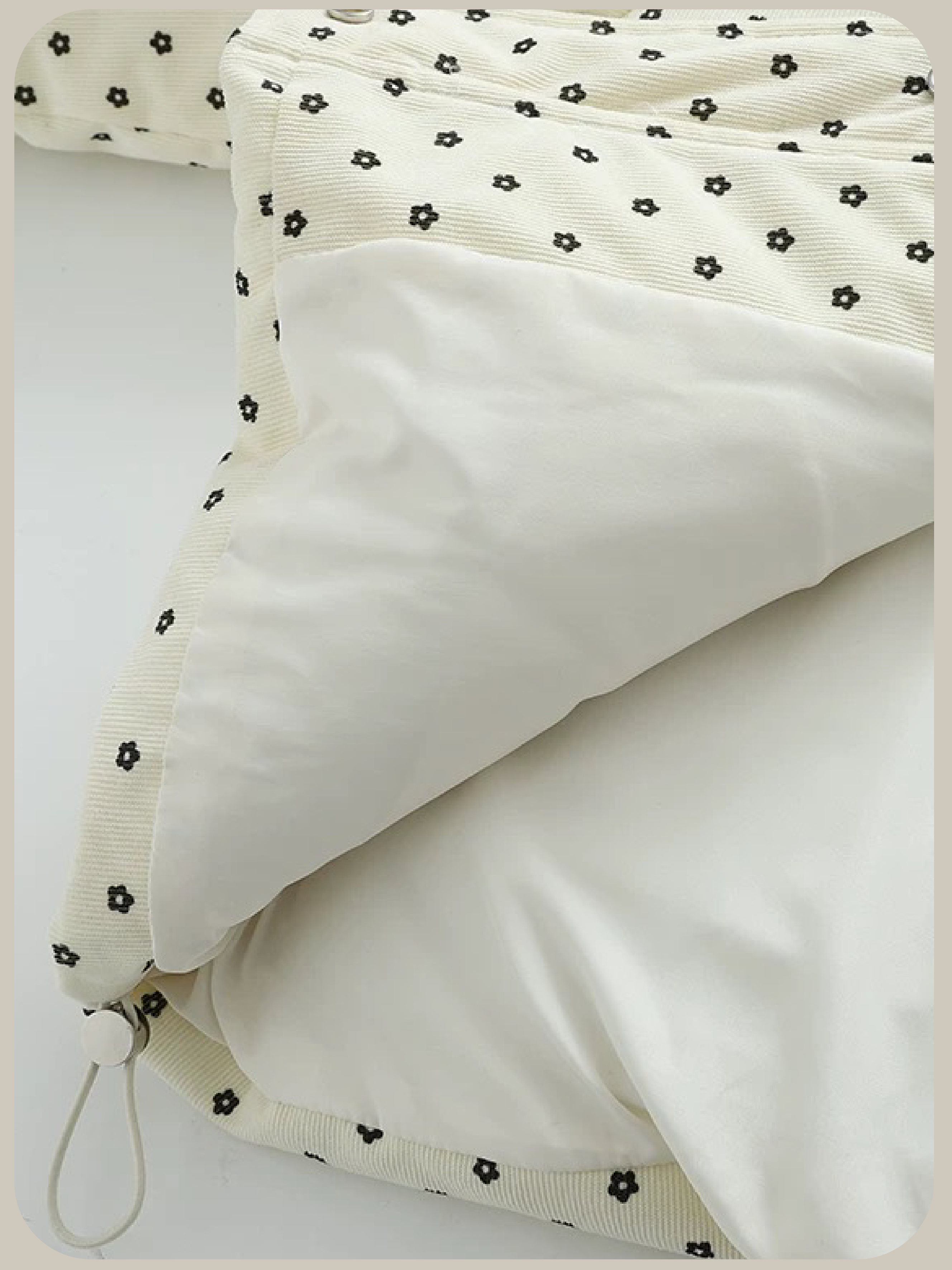 Round Collar Piping Down Jacket/ラウンドカラーパイピングダウンジャケット