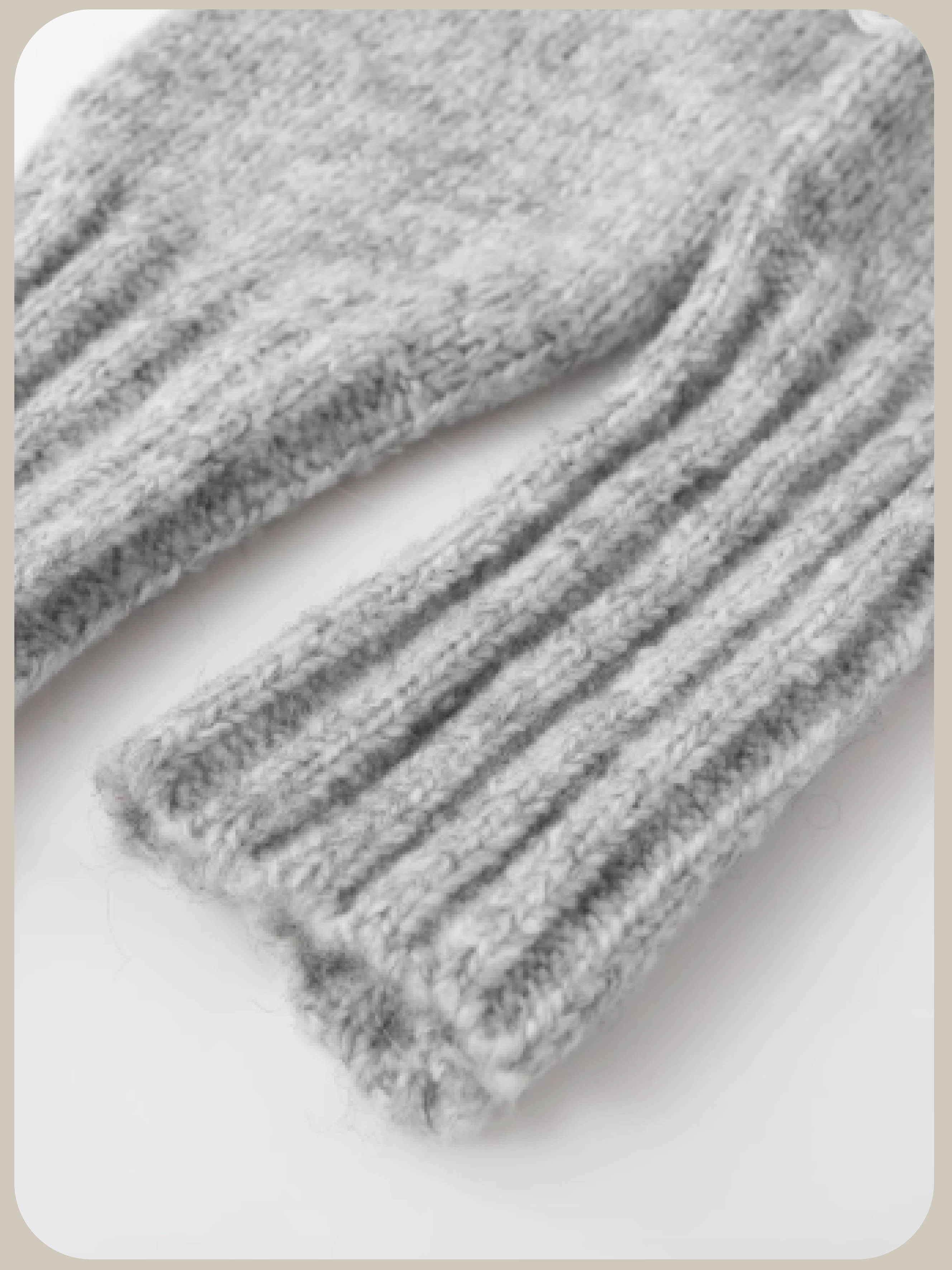 Lace Deco Fluffy Sweater/レースデコふわふわセーター