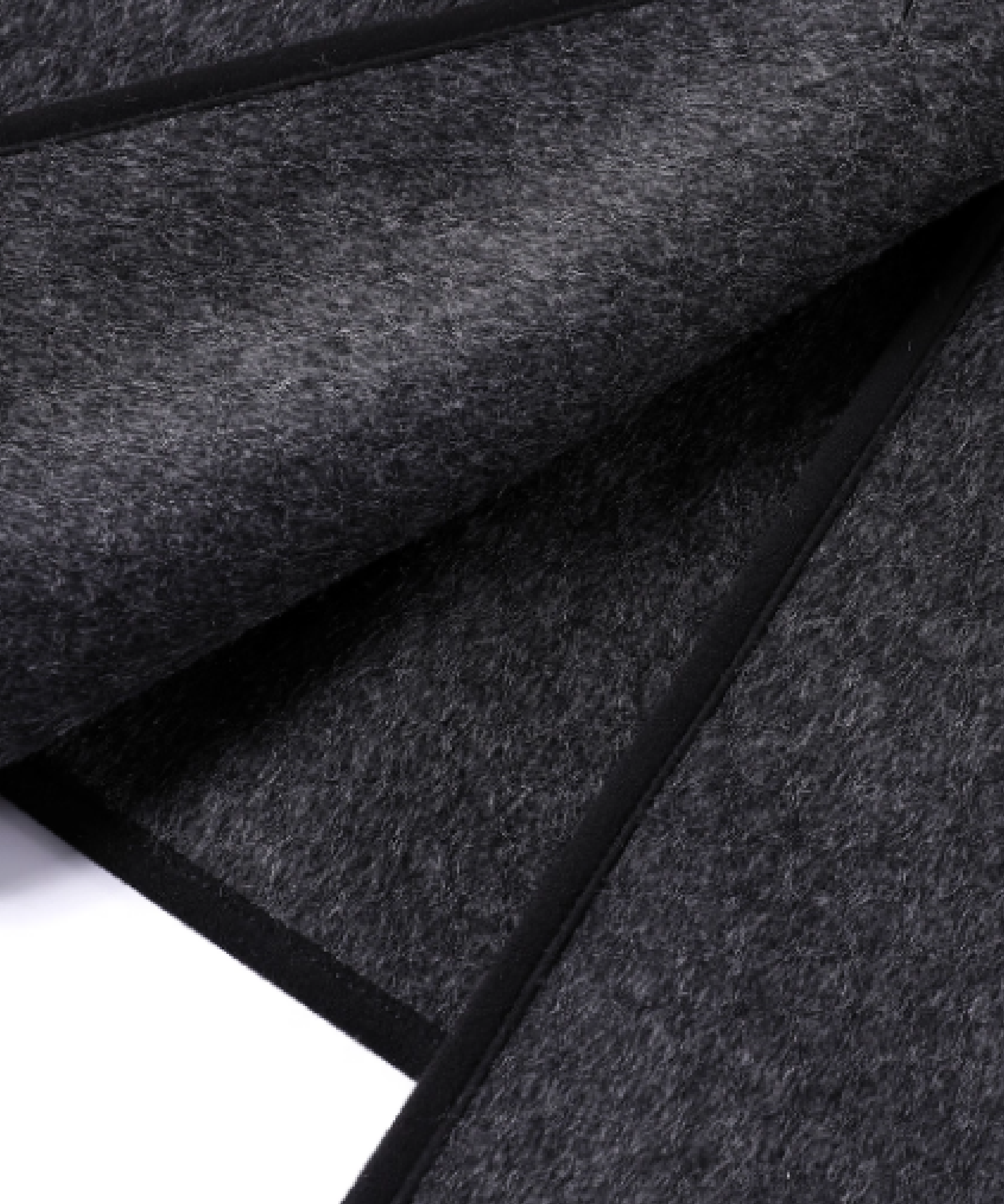 Elegant One Tone Coat With Scarf