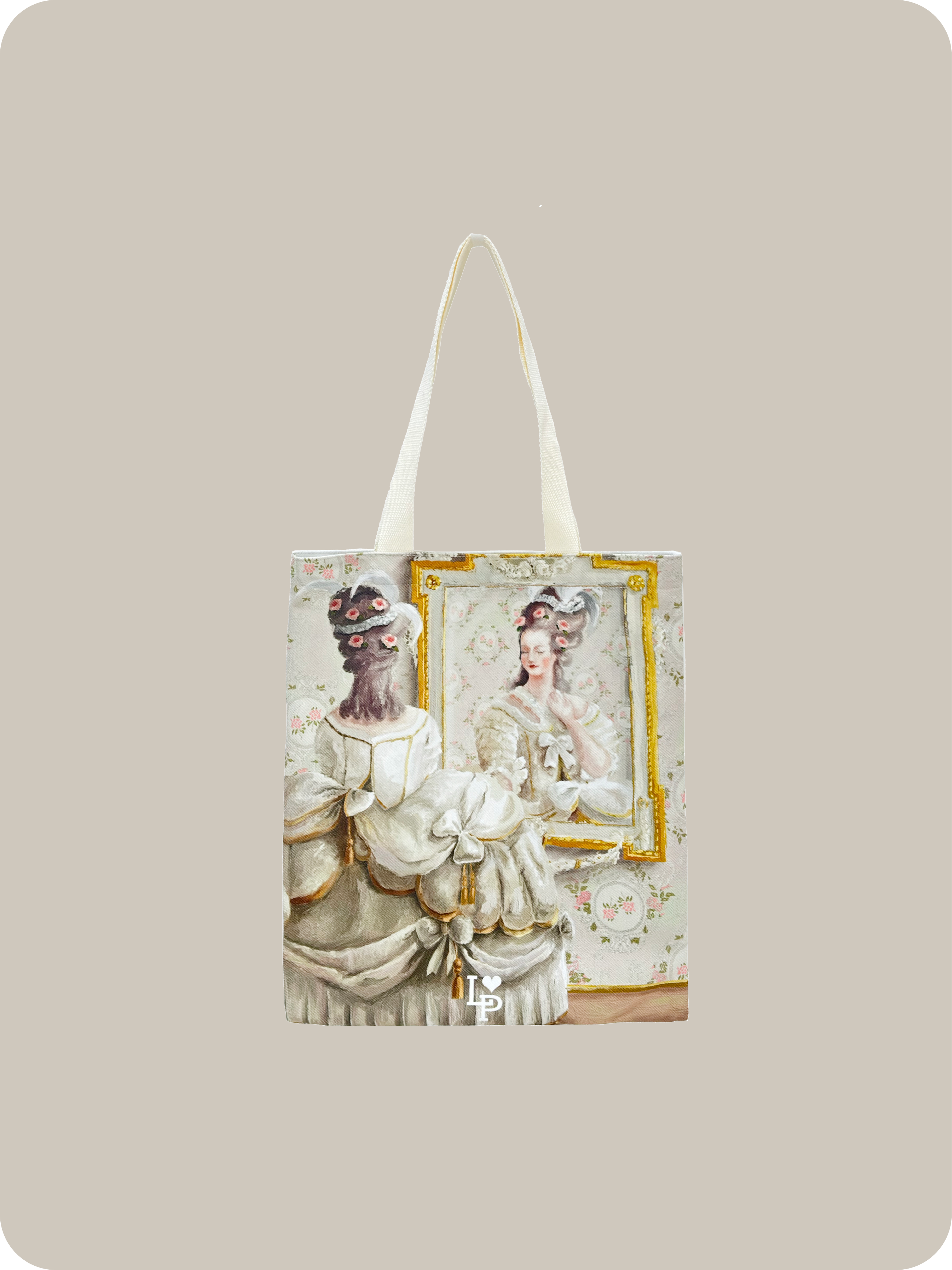 Oil Panting Tote Bag
