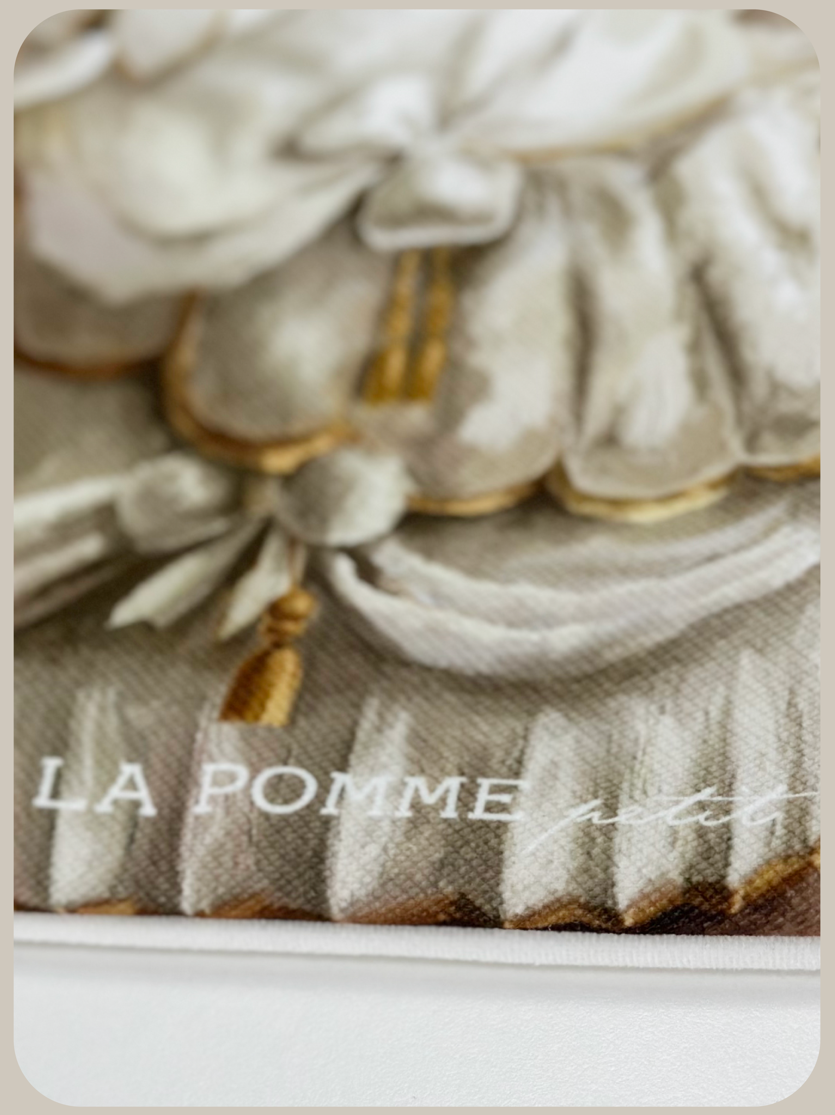 Oil Panting Tote Bag.