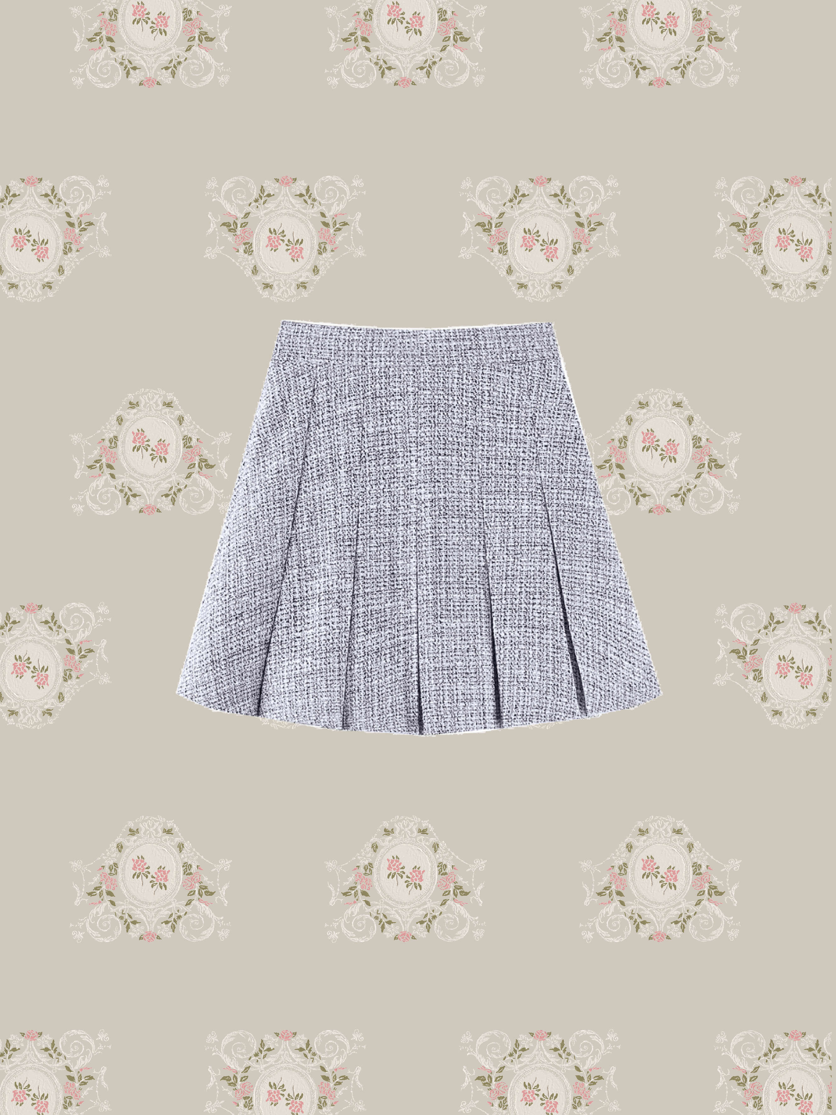 11/7 New Color❤︎ Elegant Tweed Ribbon Set-Up/エレガントツイードリボンセットアップ