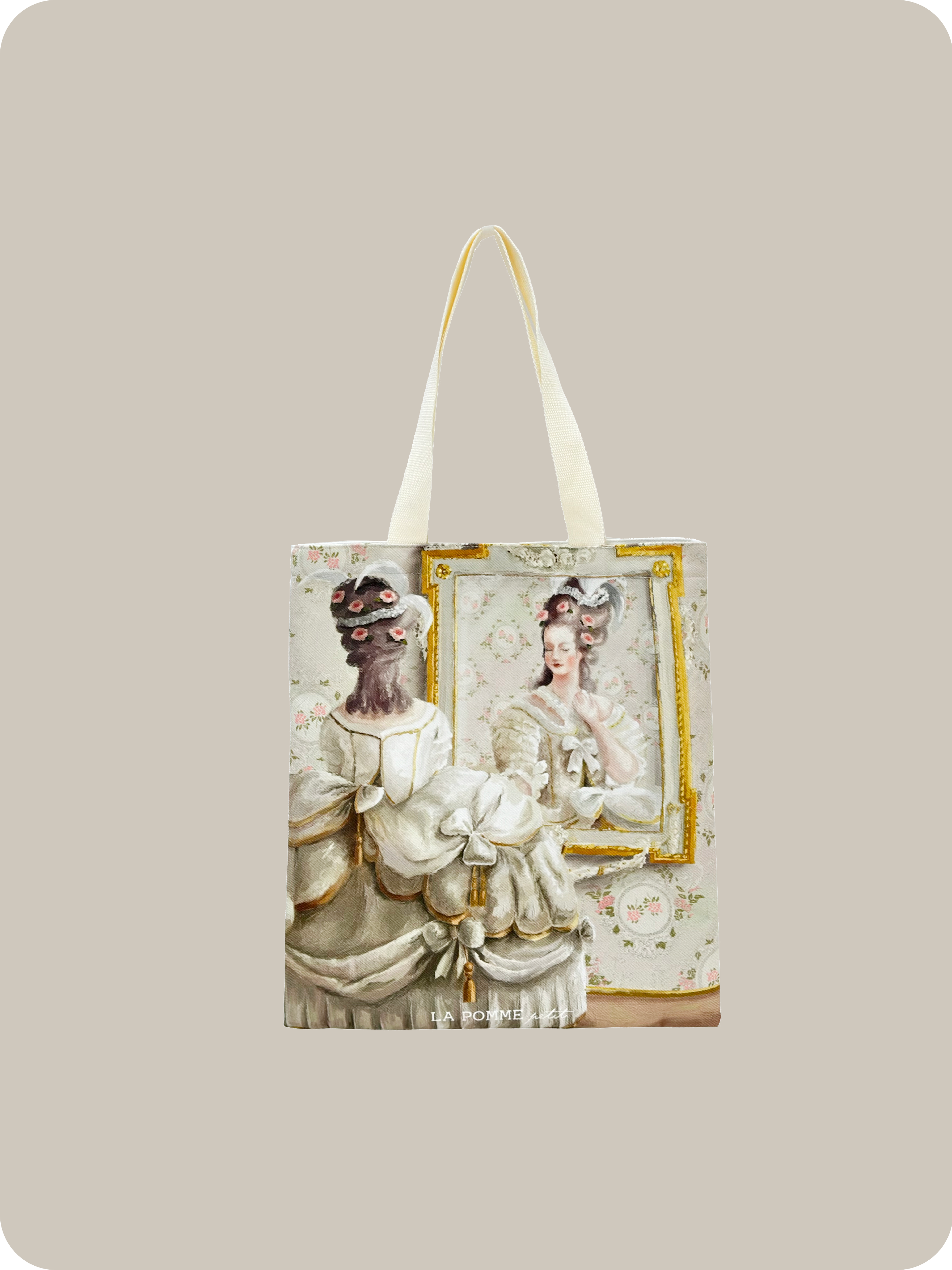 Oil Panting Tote Bag