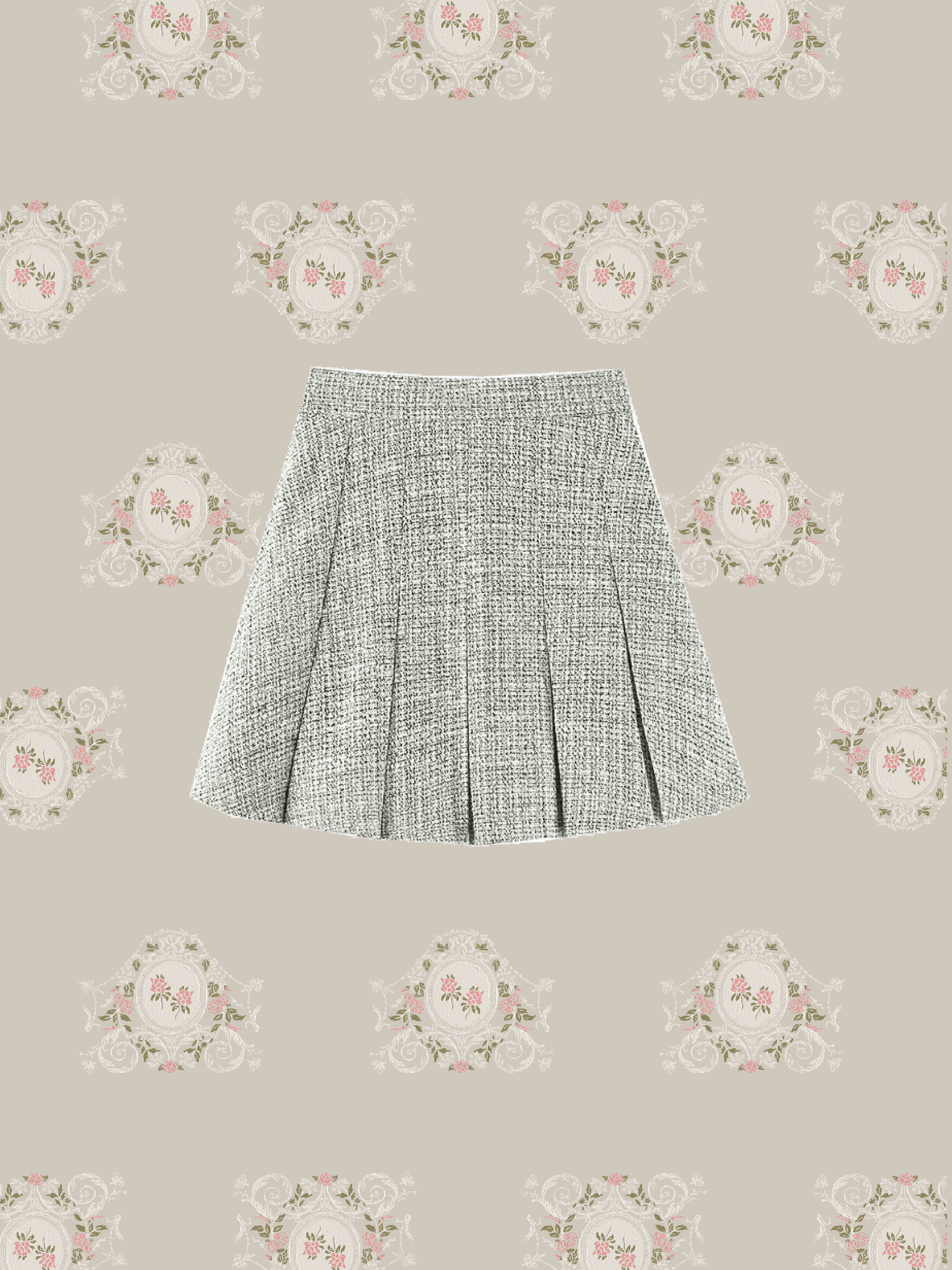 11/7 New Color❤︎ Elegant Tweed Ribbon Set-Up/エレガントツイードリボンセットアップ