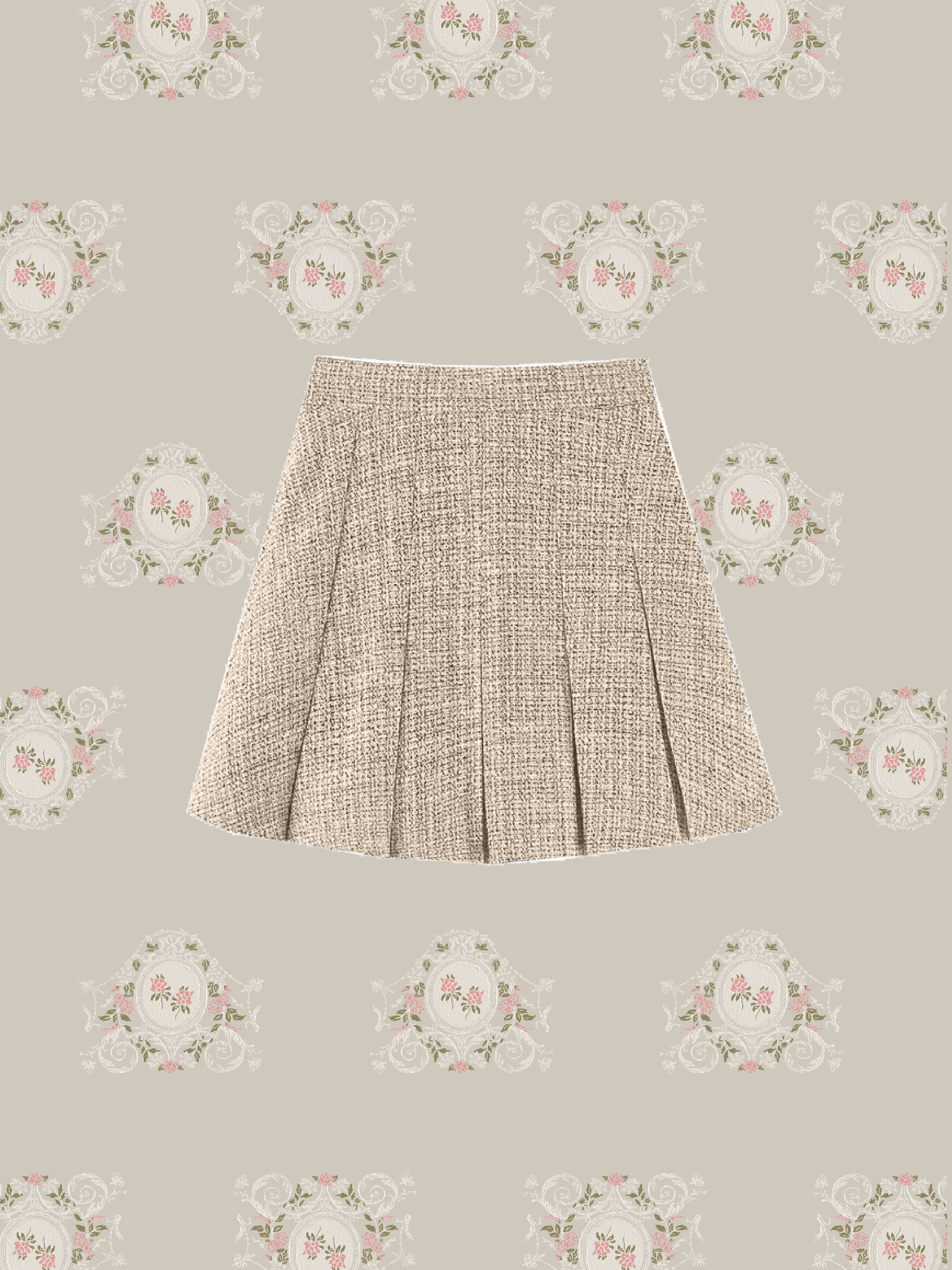 11/7 New Color❤︎ Elegant Tweed Ribbon Set-Up/エレガントツイードリボンセットアップ