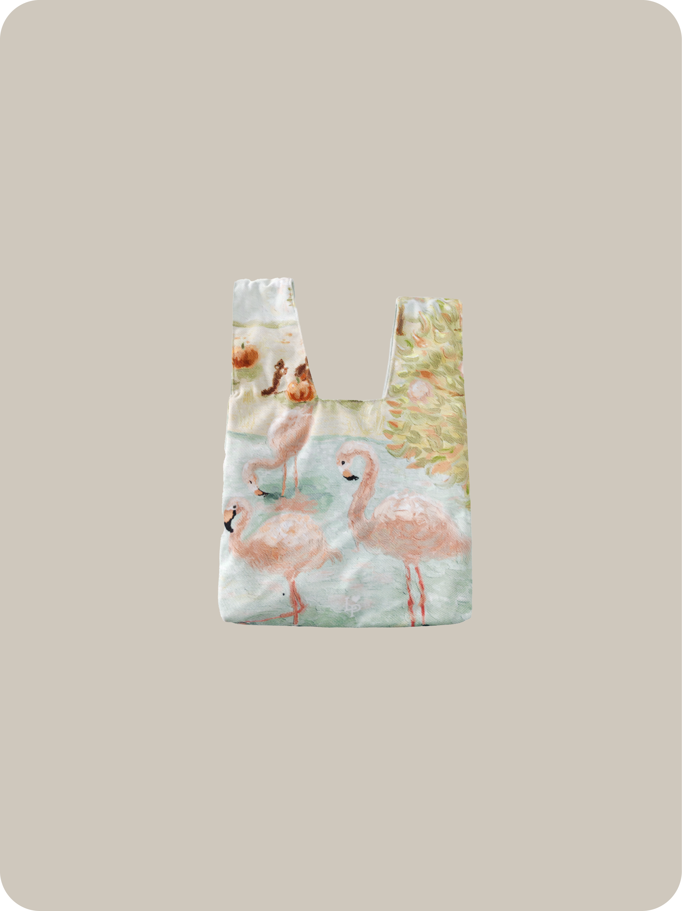 LA POMME petit Velvet Stroke Wrist Bag.