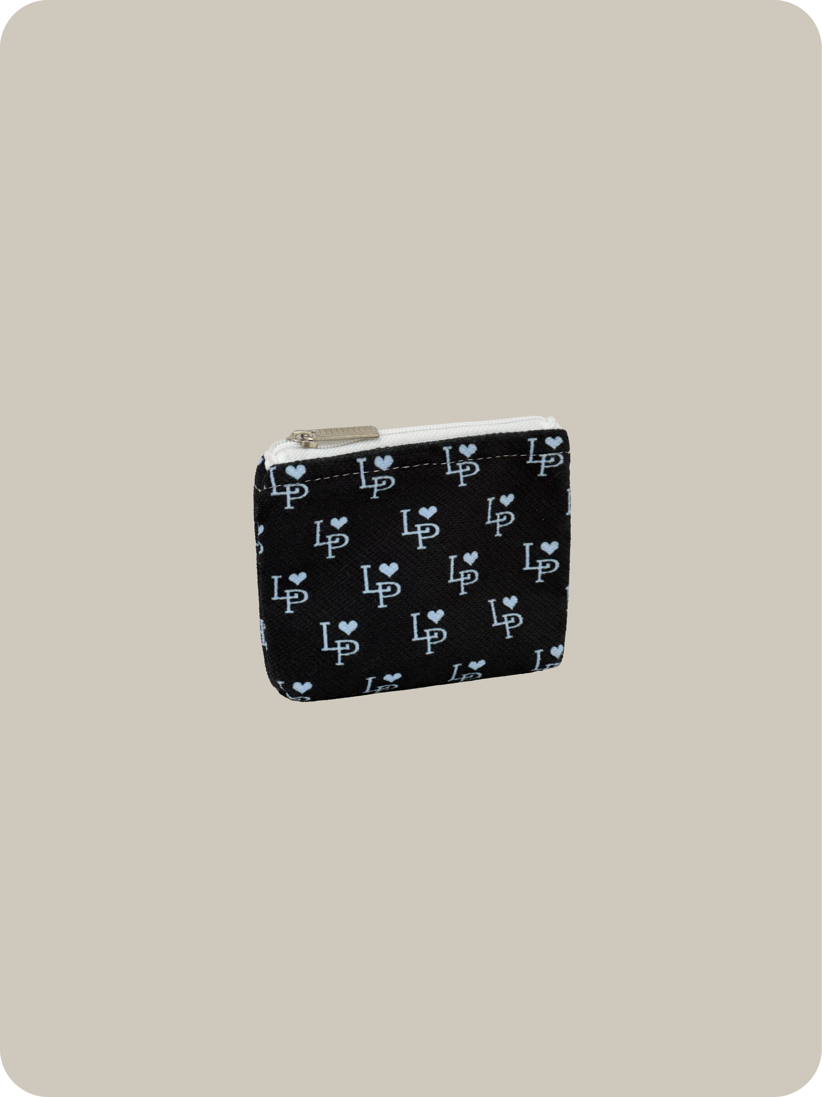 LA POMME petit Monogram Zip Pouch