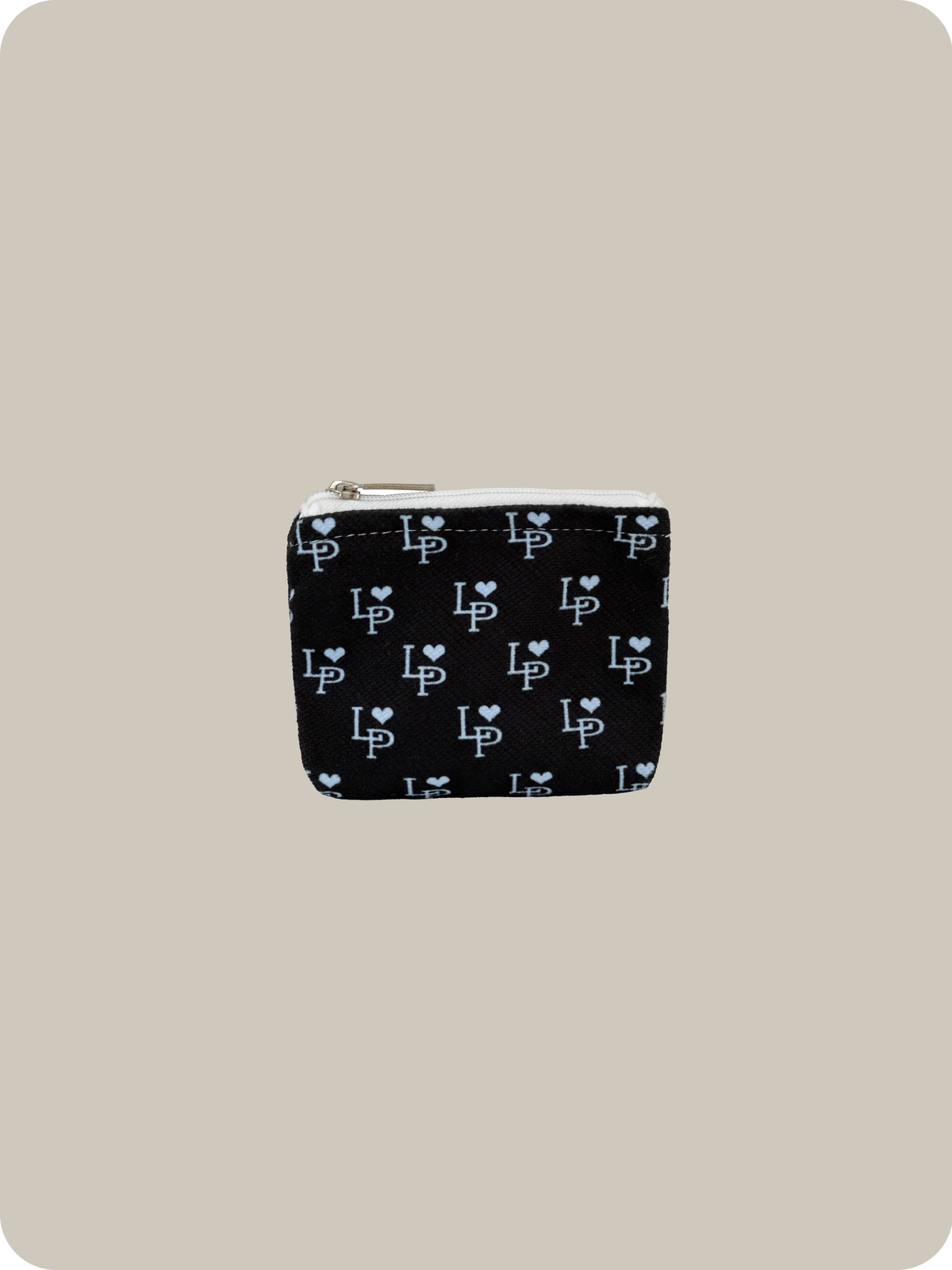LA POMME petit Monogram Zip Pouch.