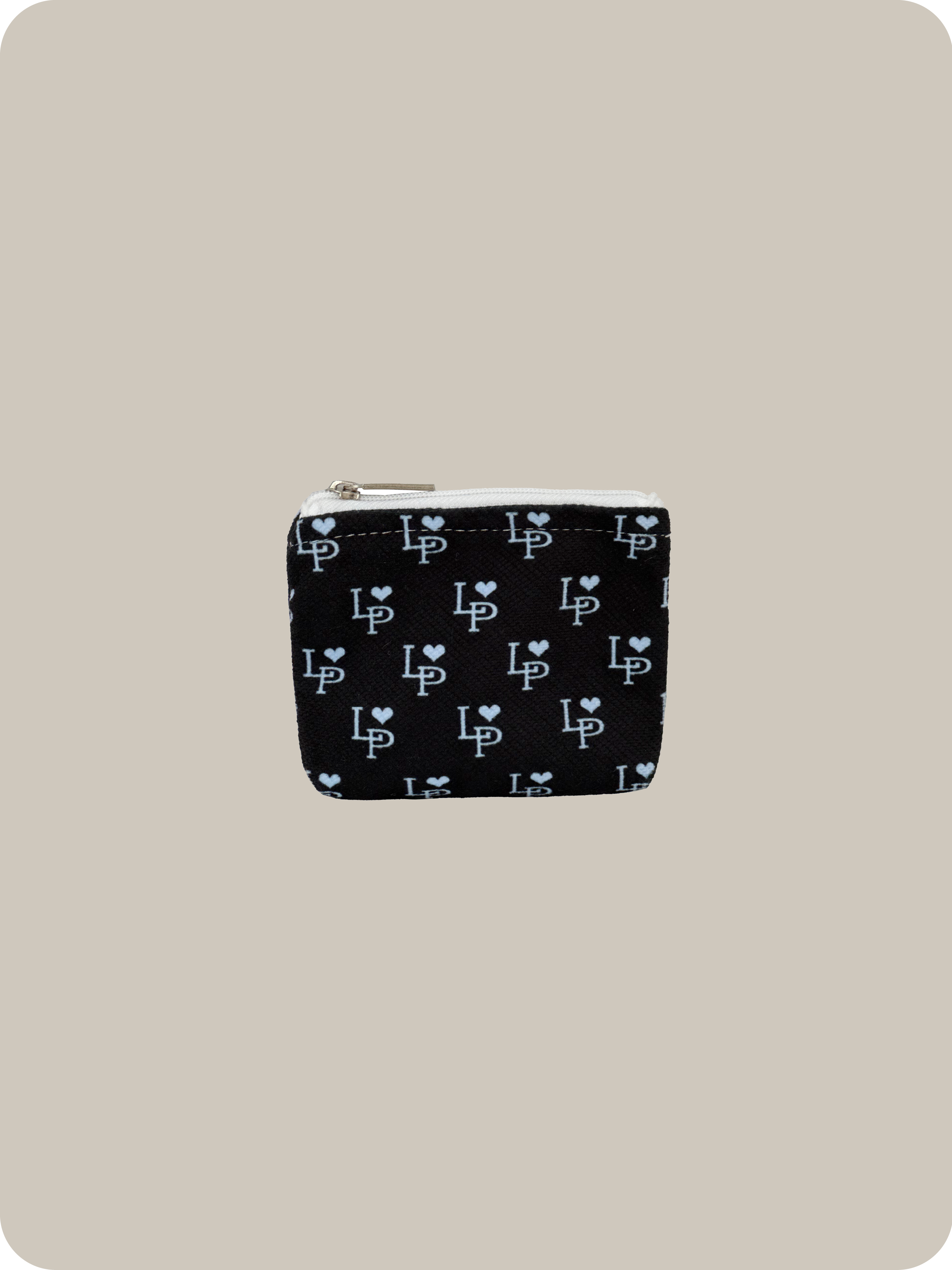 LA POMME petit Monogram Zip Pouch