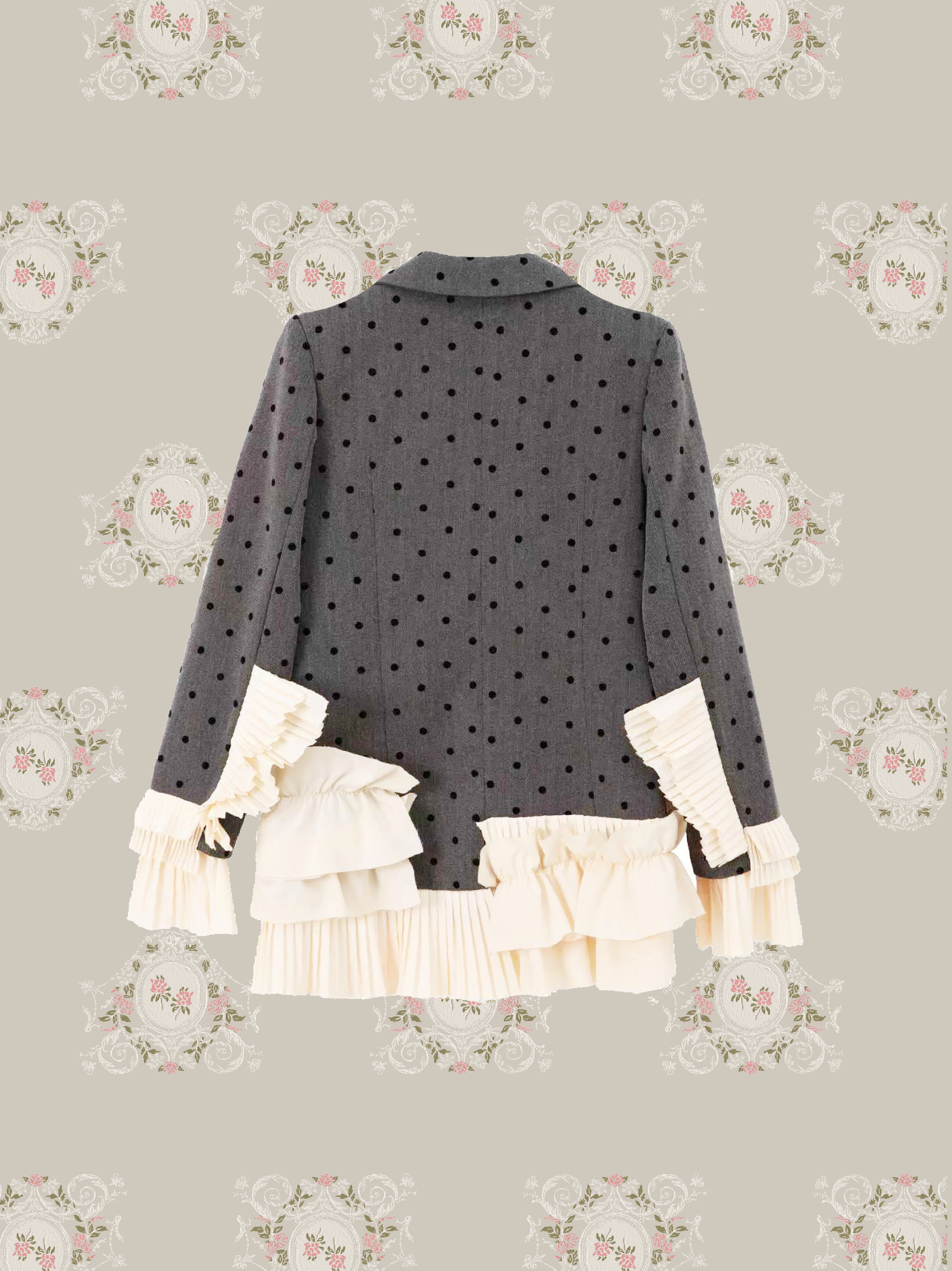・予約商品・Dots Princess Frill Jacket