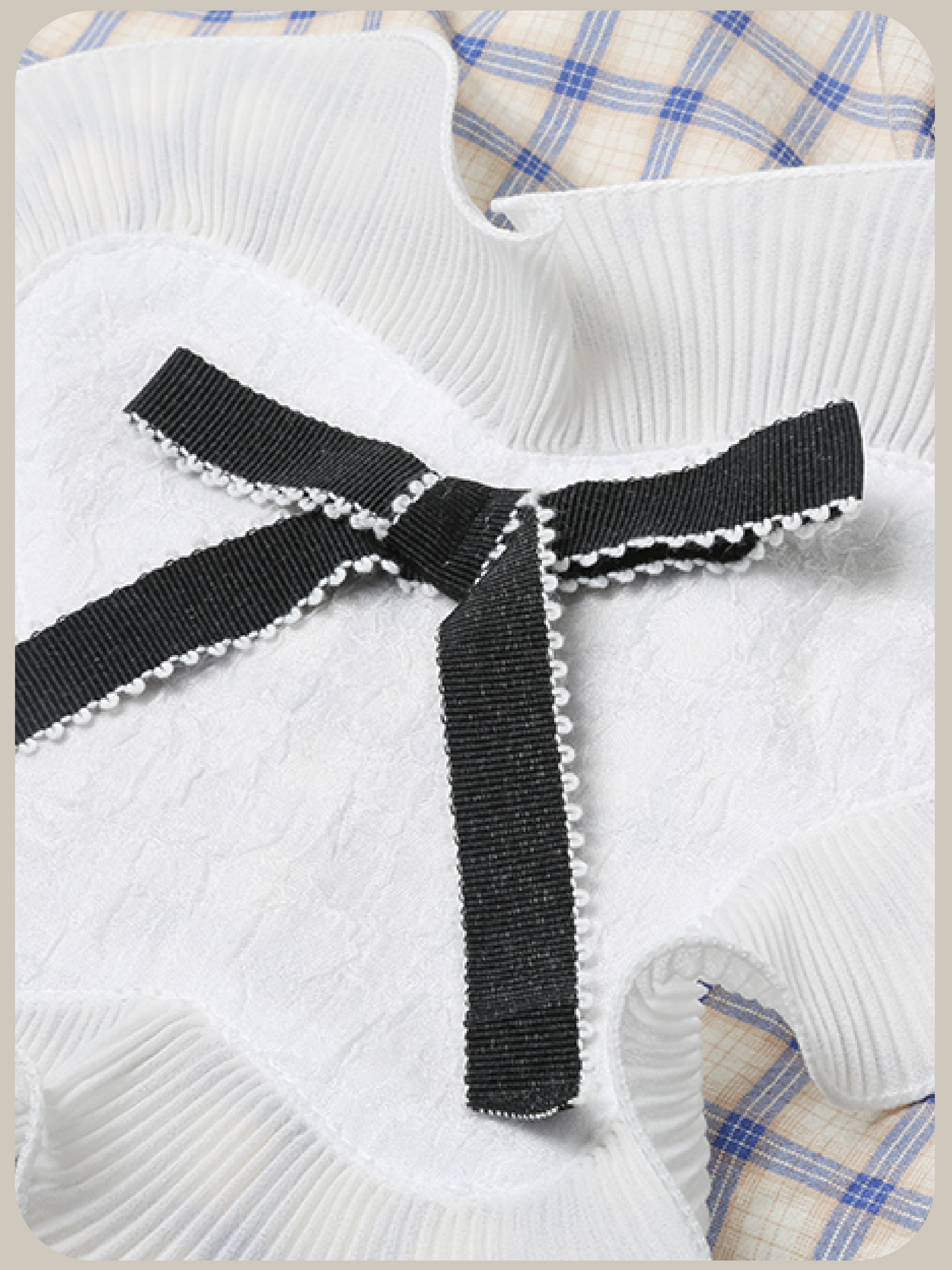 Asymmetric Pocket Check Dress