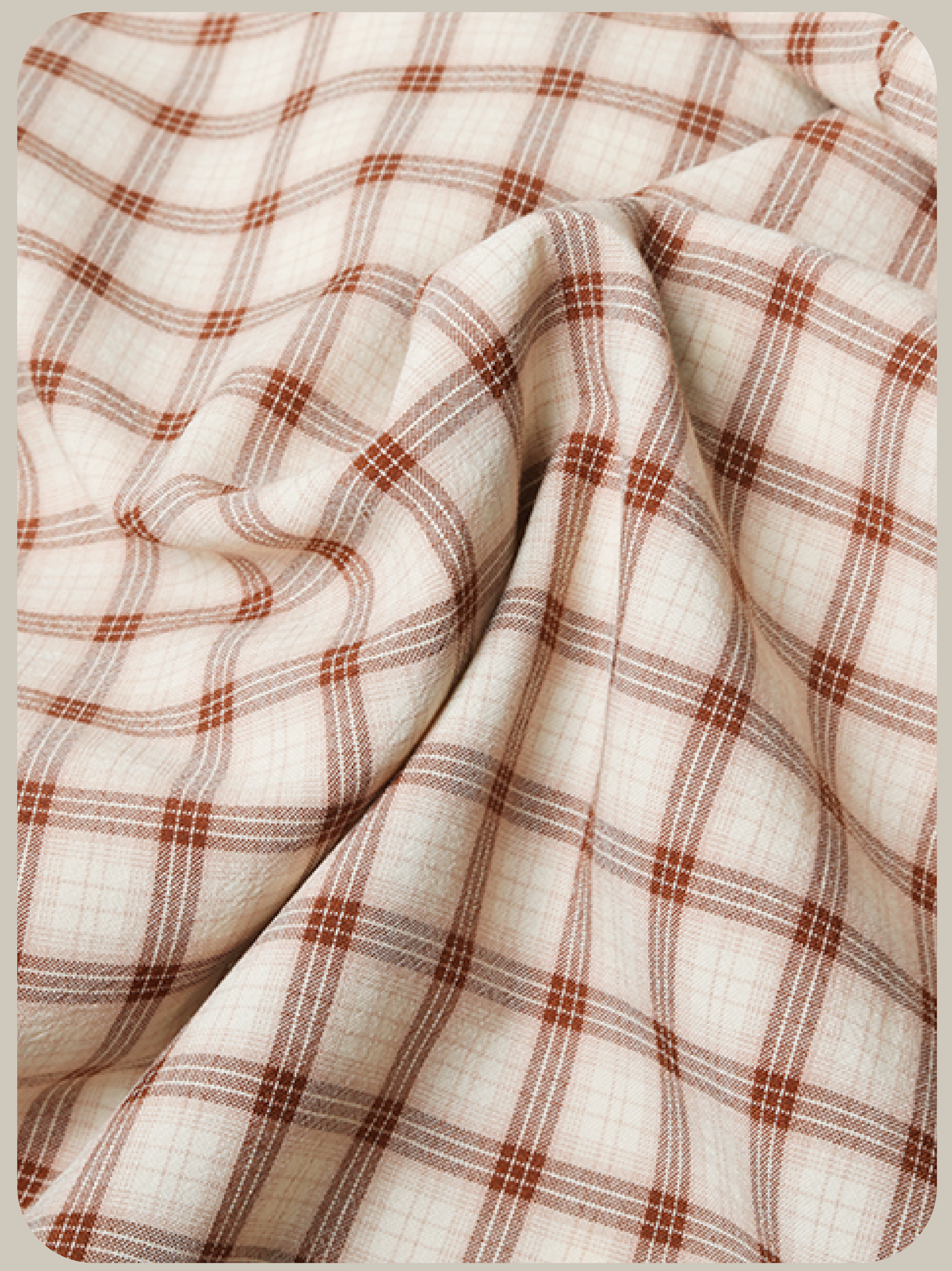 Asymmetric Pocket Check Dress