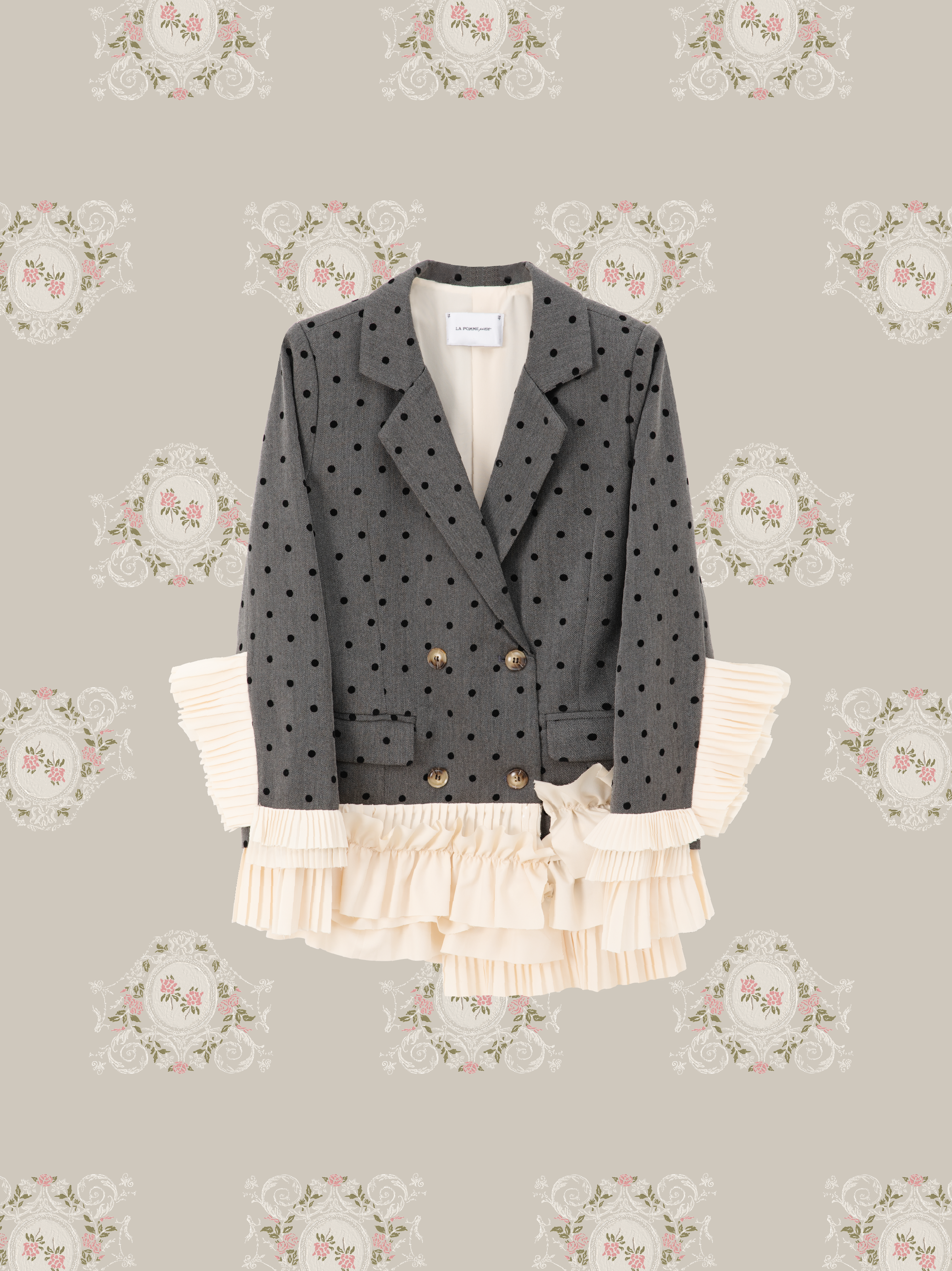 Dots Princess Frill Jacket/ドットプリンセスフリルジャケット