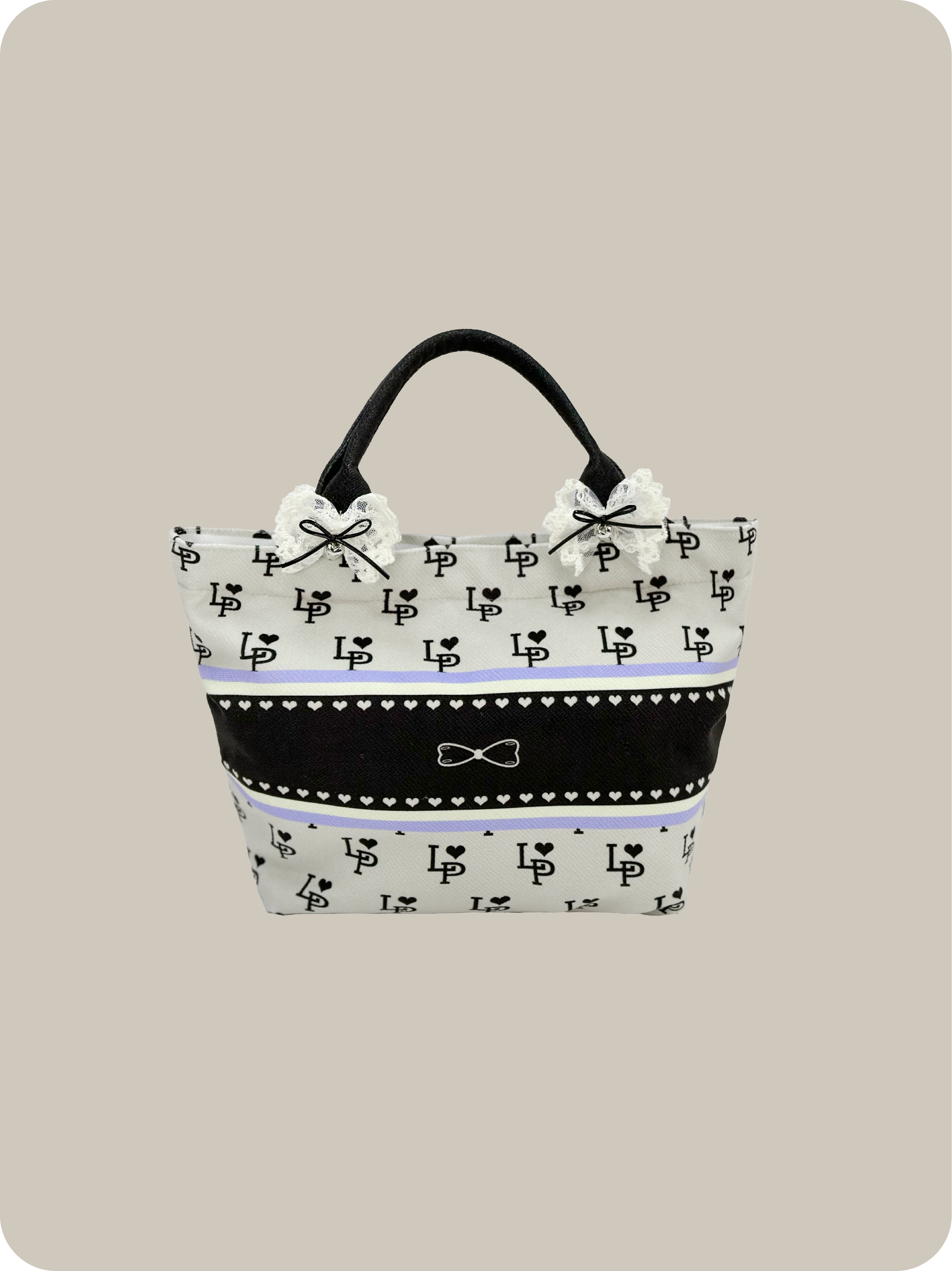 LA POMME petit Icon Ribbon Mini Tote.