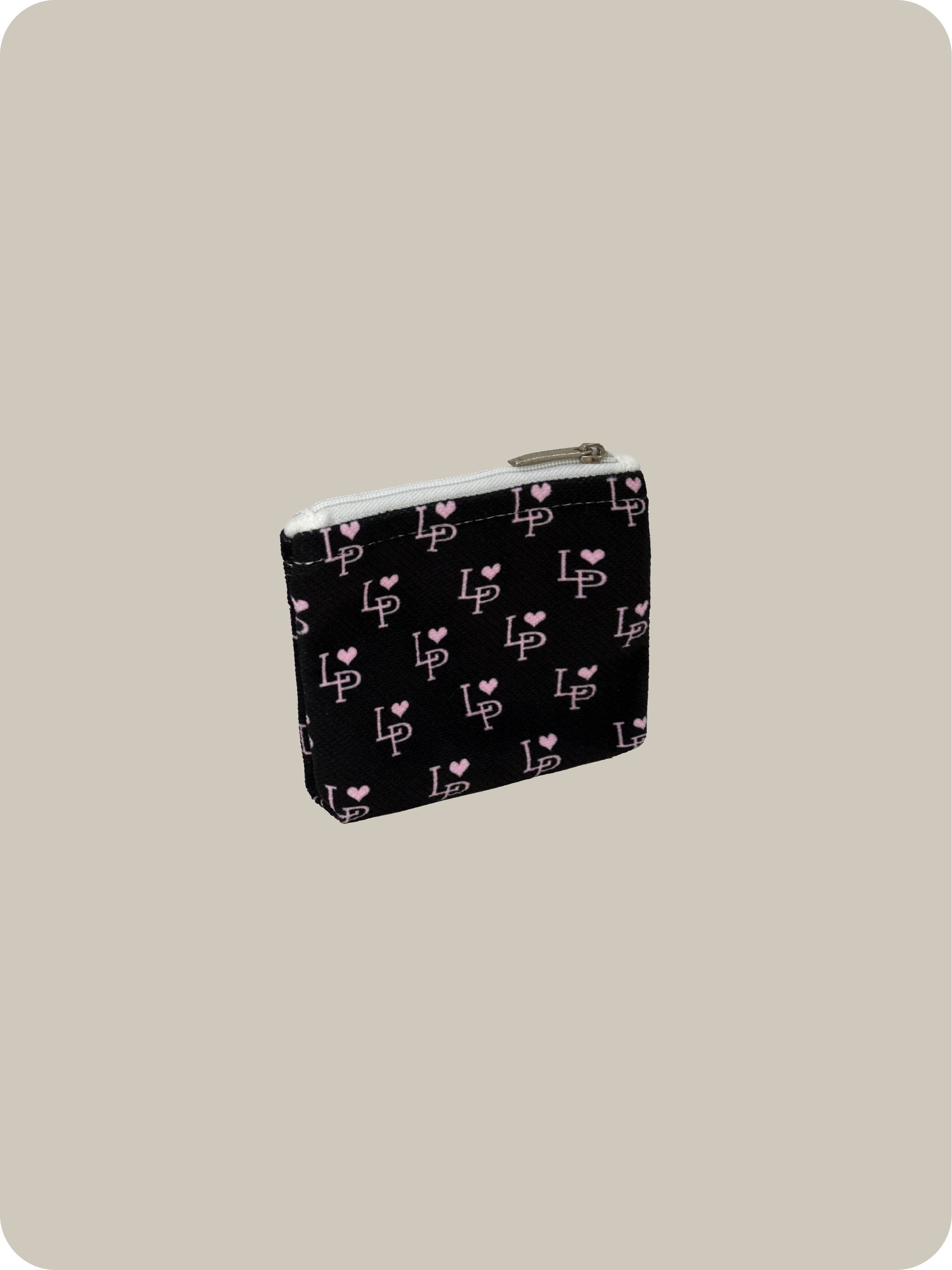 LA POMME petit Monogram Zip Pouch