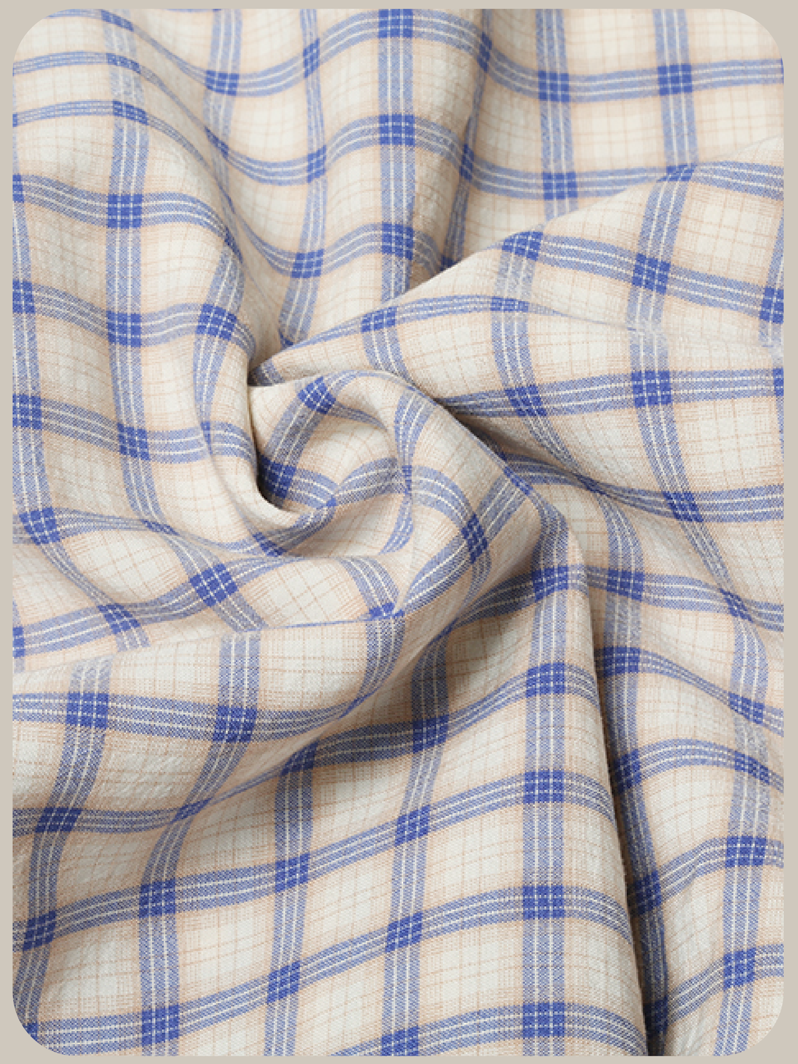 Asymmetric Pocket Check Dress