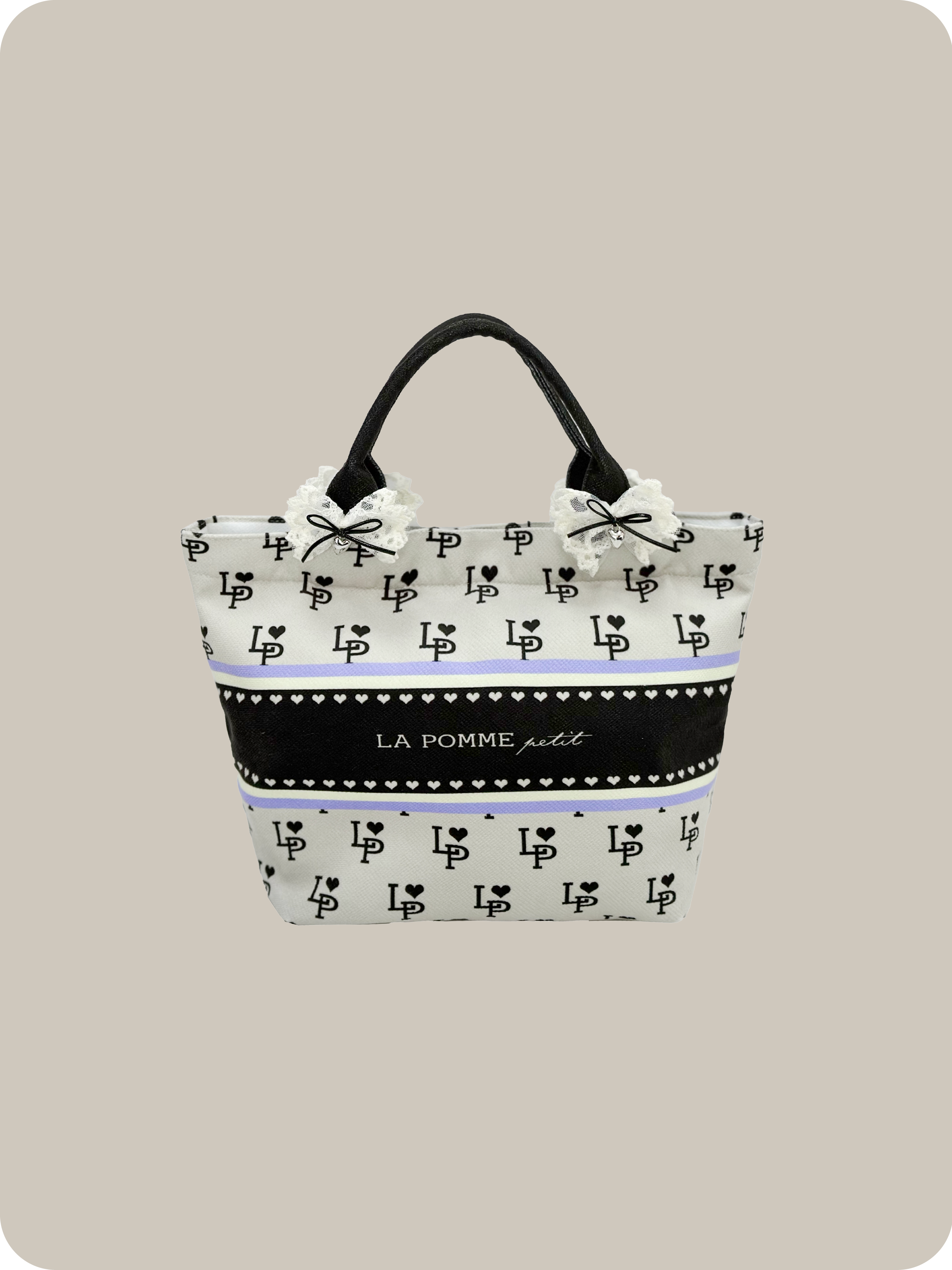 LA POMME petit Icon Ribbon Mini Tote.