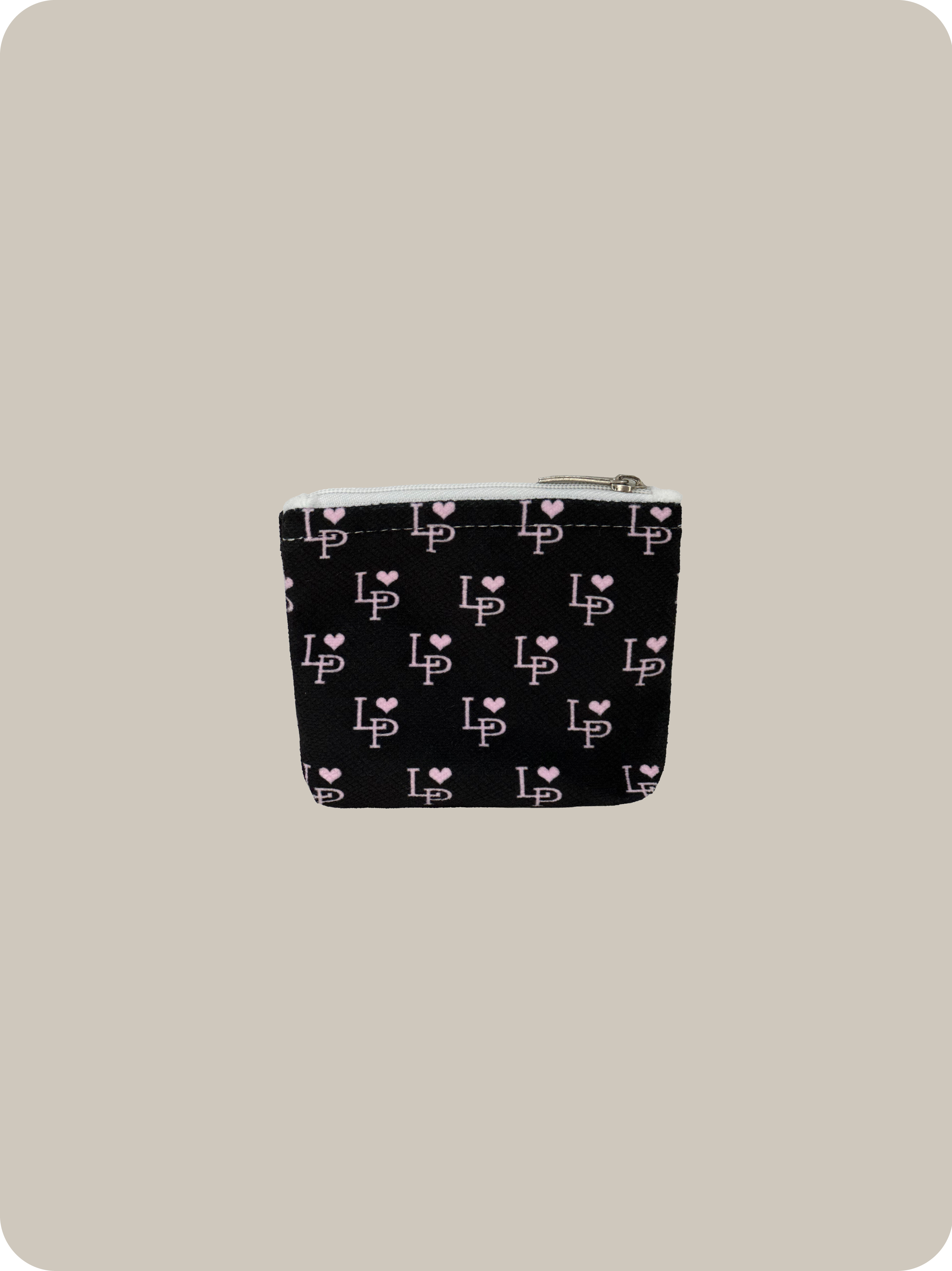 LA POMME petit Monogram Zip Pouch