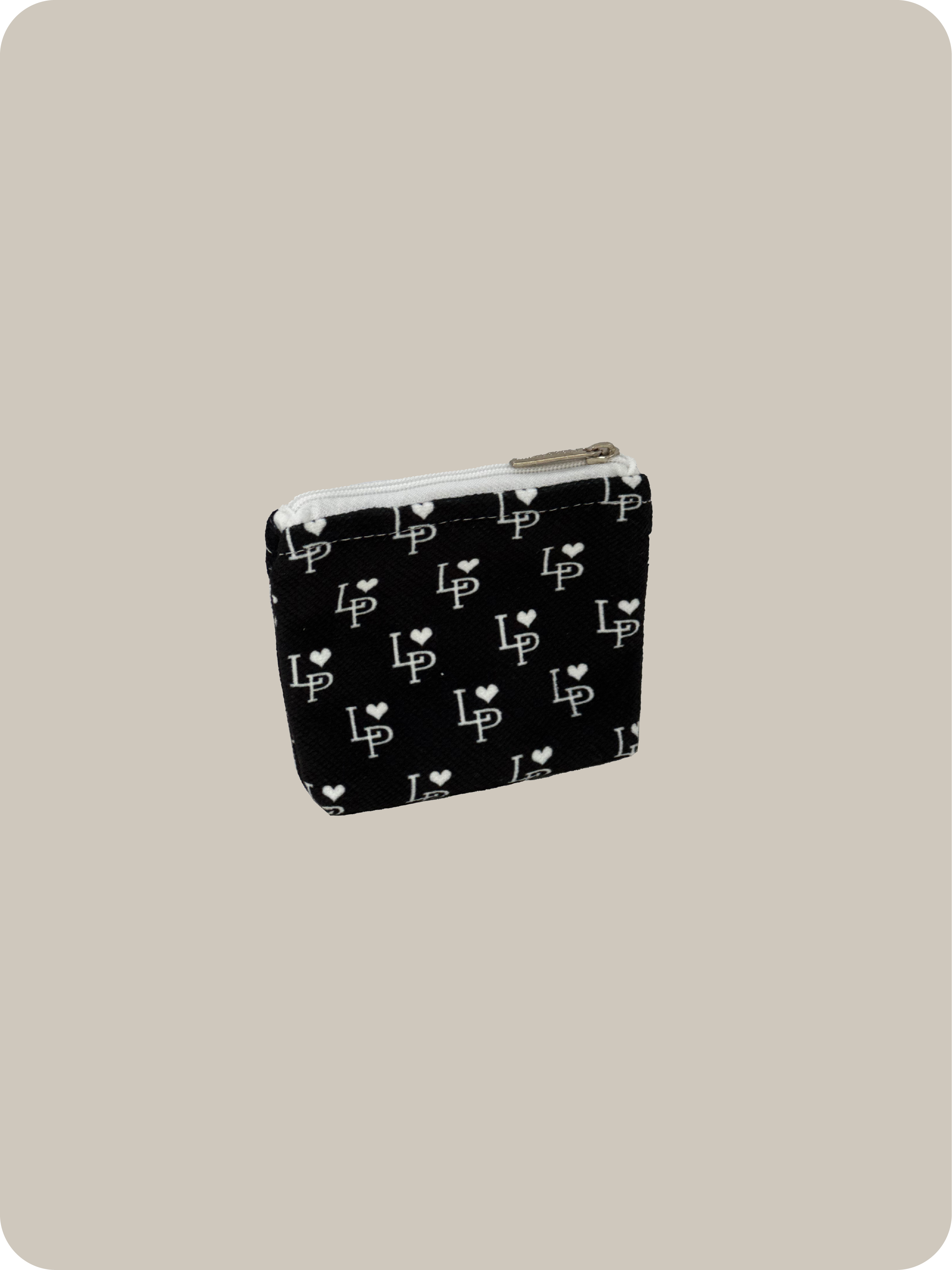 LA POMME petit Monogram Zip Pouch