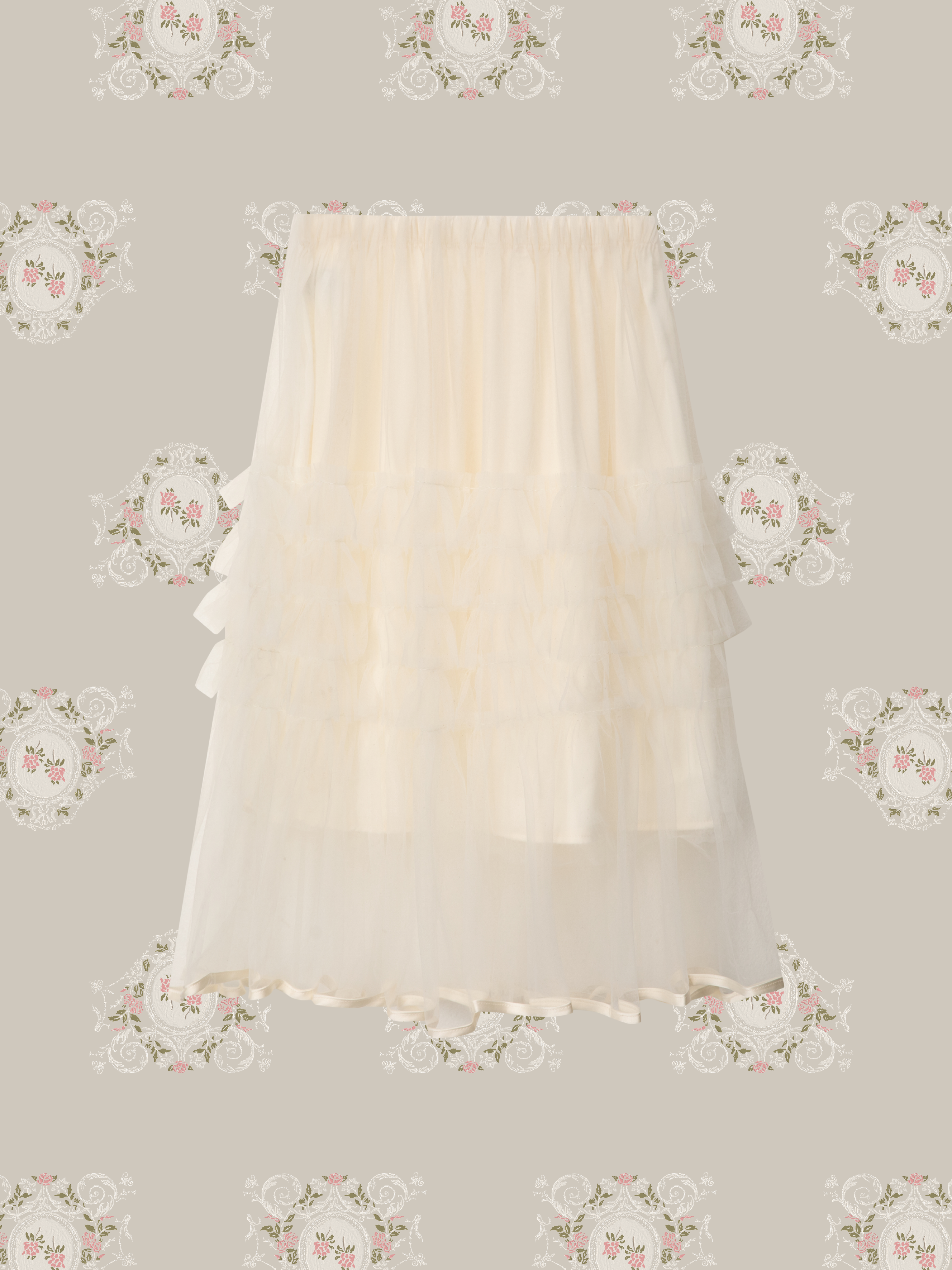 Layered Mesh Skirt レイヤードメッシュスカート