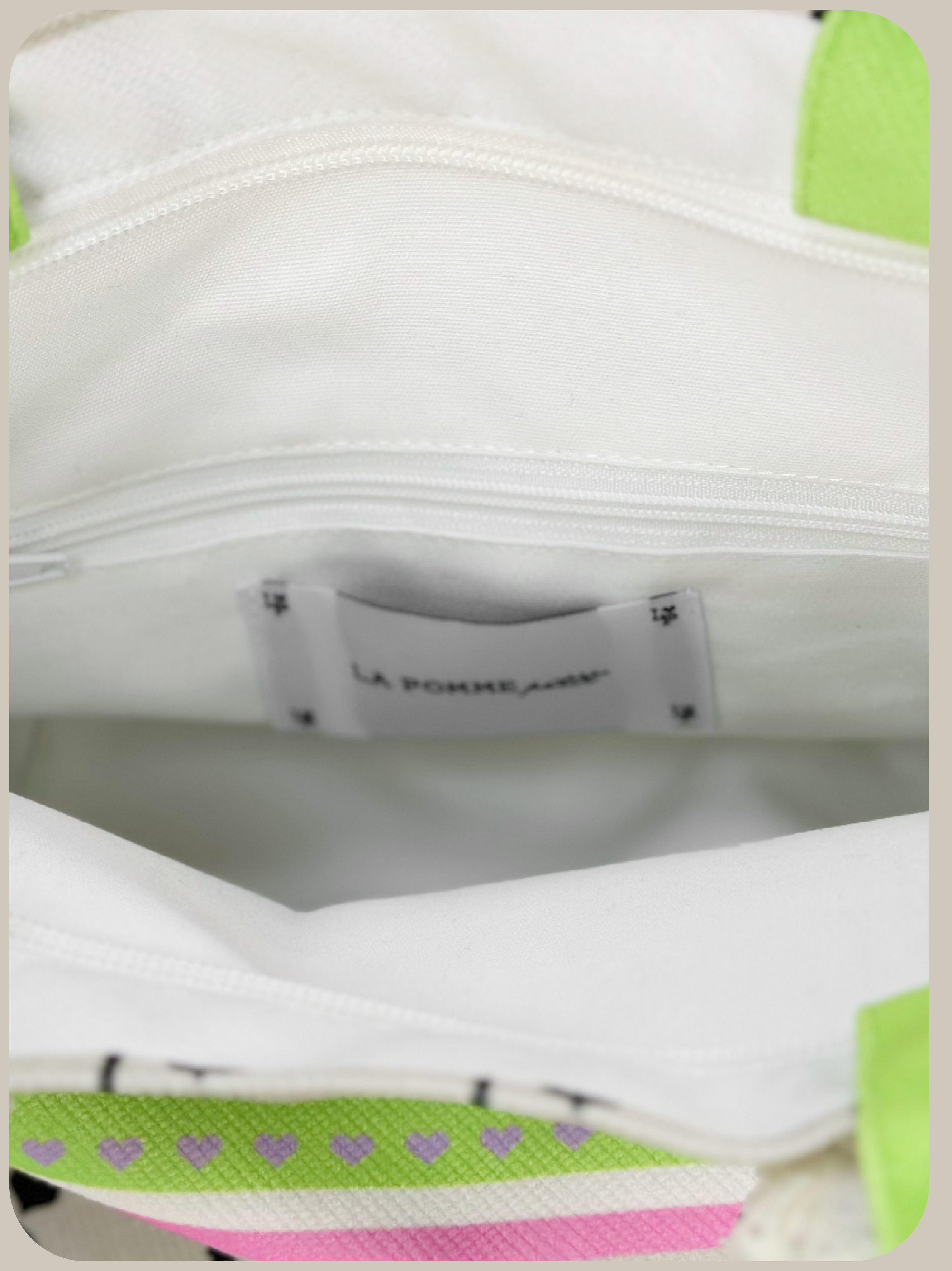 LA POMME petit Icon Ribbon Mini Tote.