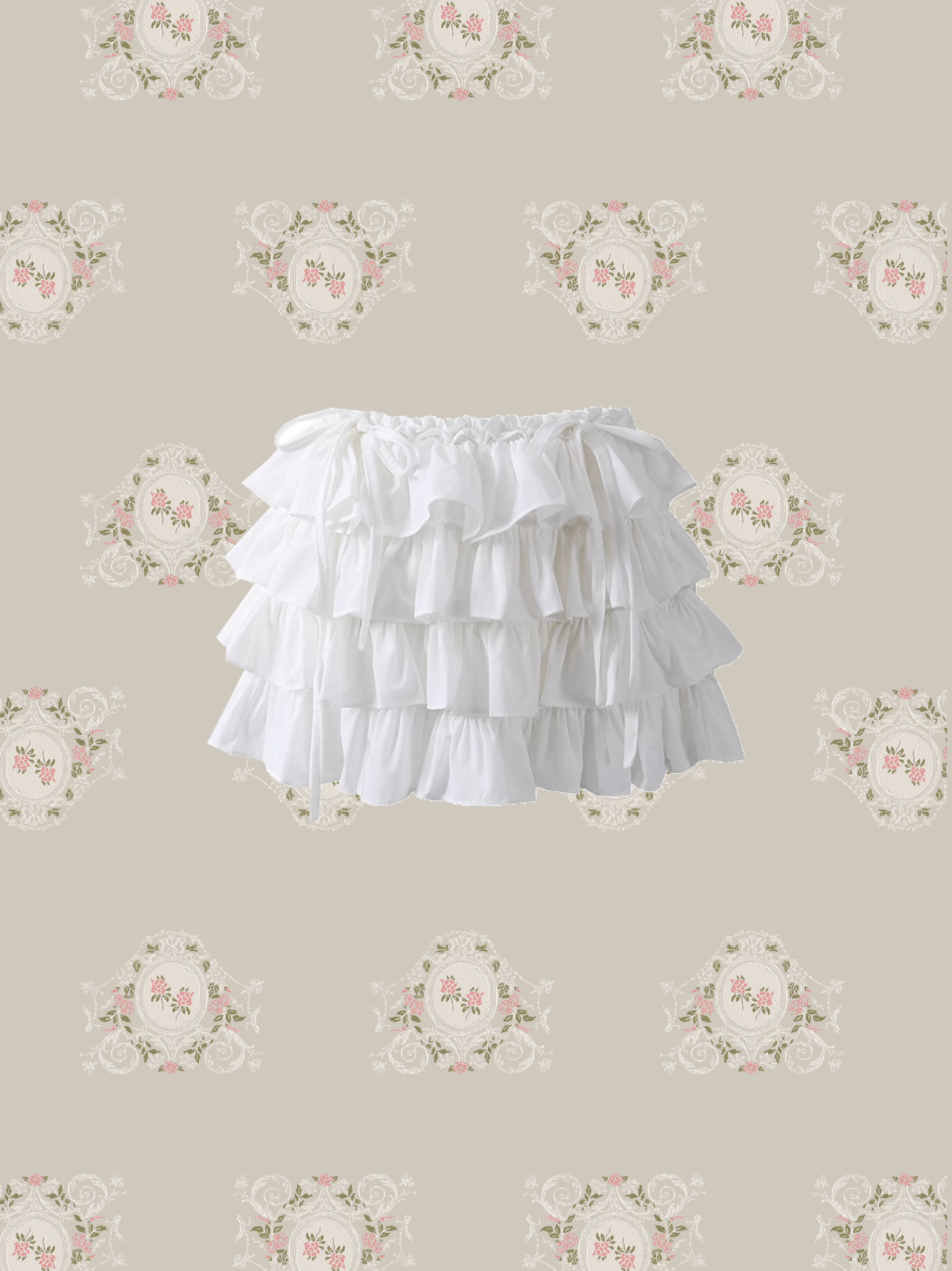 Sweet Layered Ruffle Skirt/スイートレイヤードフリルスカート