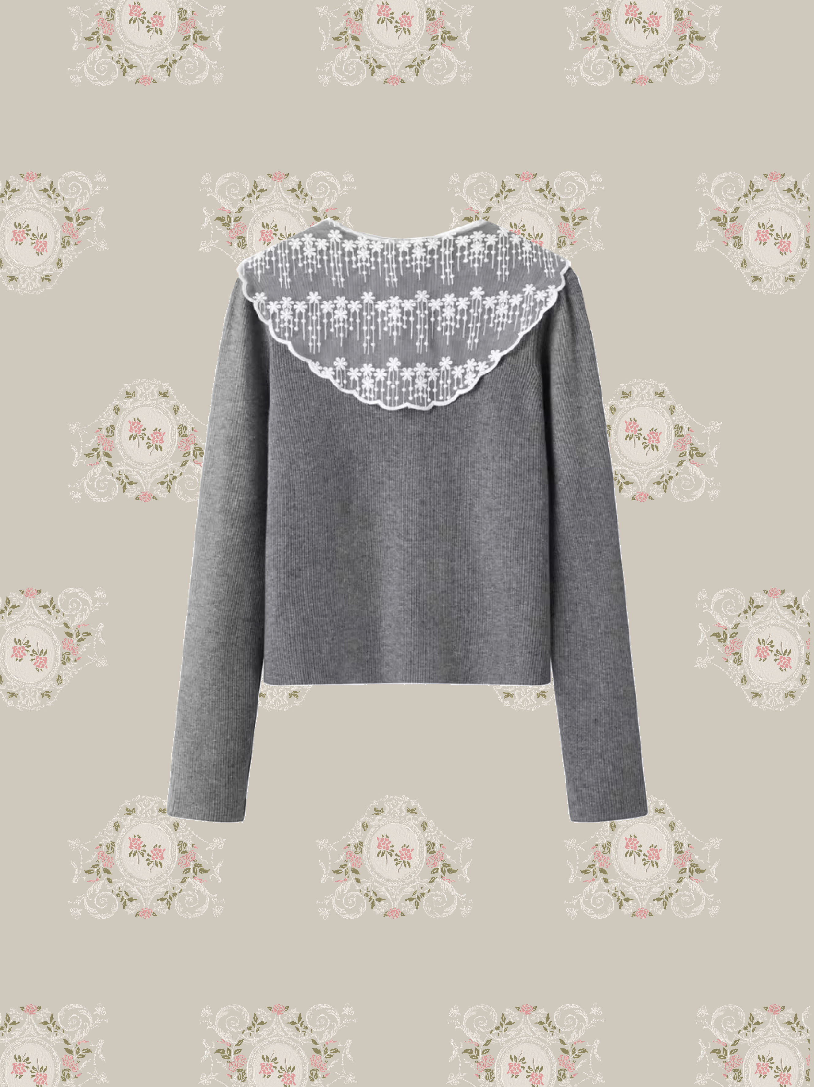 Sweet Lace Shawl Cardigan/スイートレースショールカーディガン