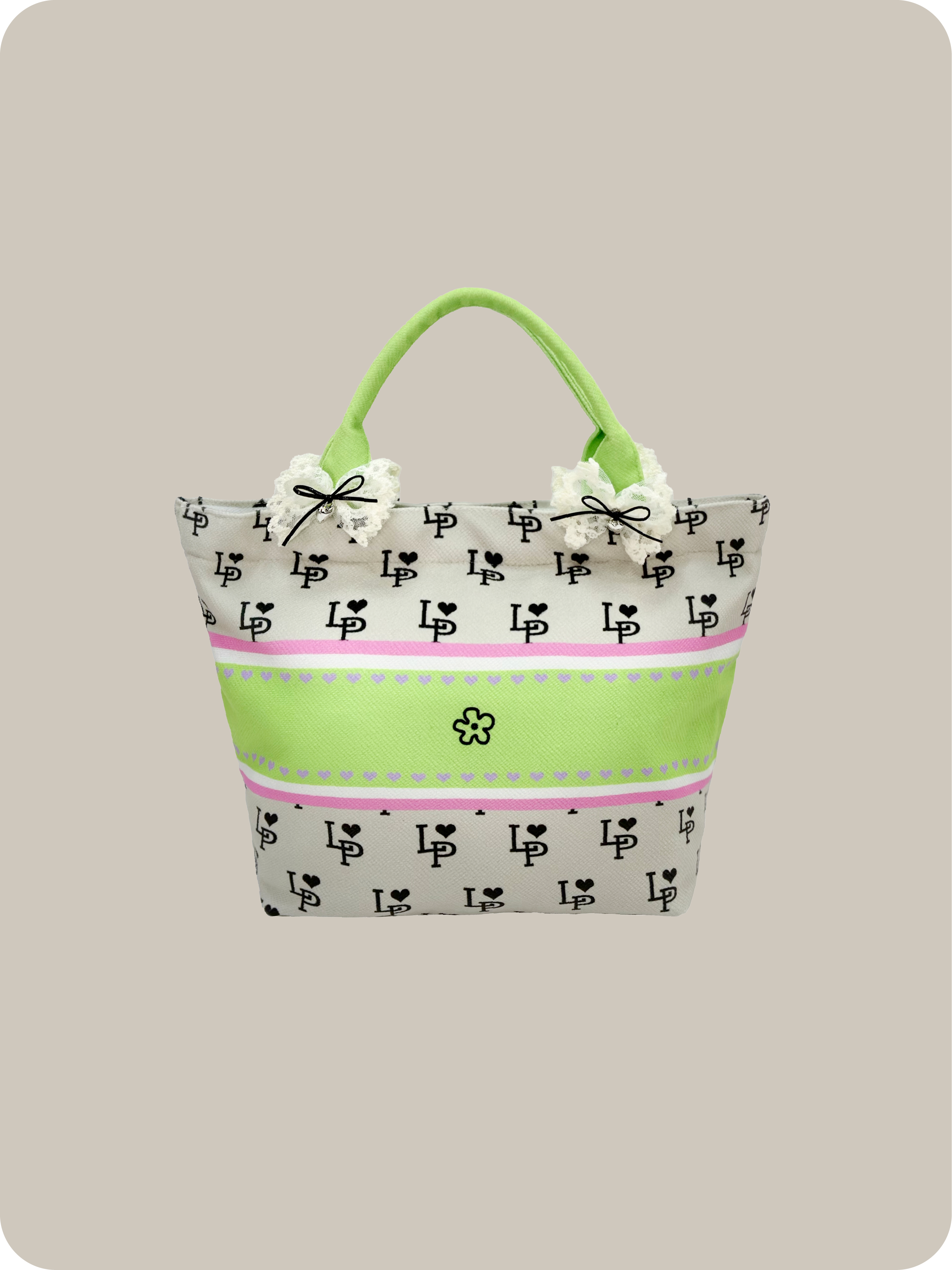 LA POMME petit Icon Ribbon Mini Tote.