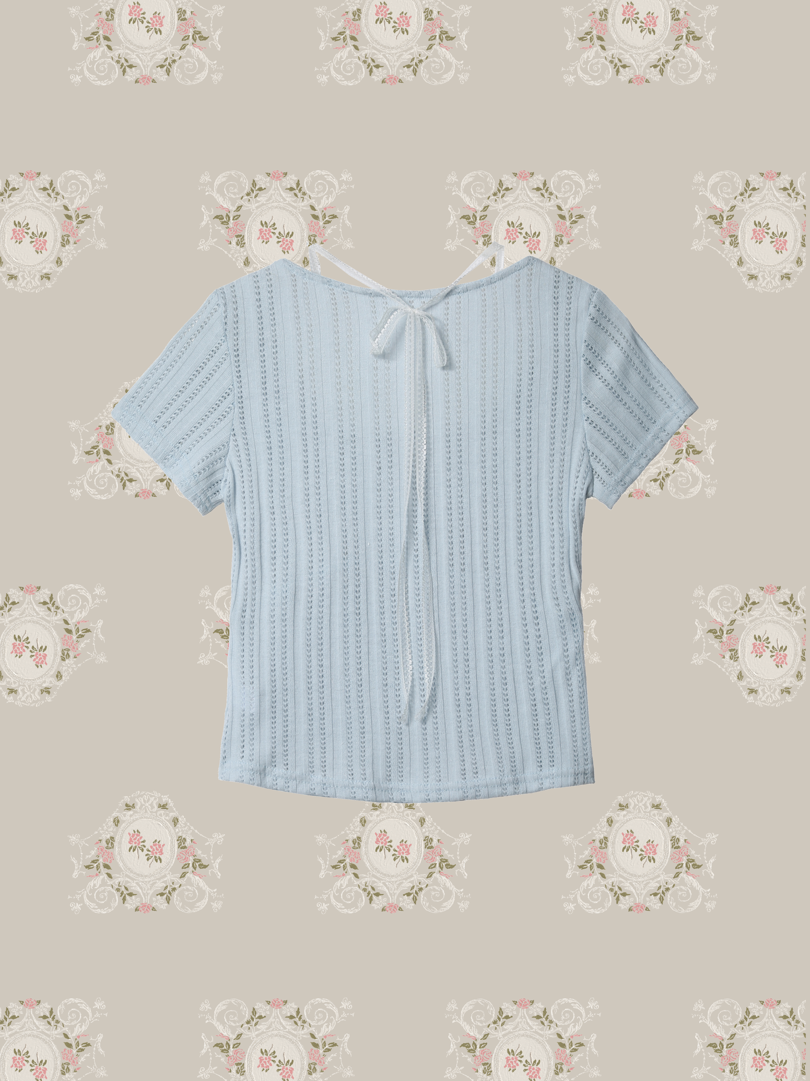 Baby Blue Lace Docking Top/ベビーブルーレースドッキングトップ