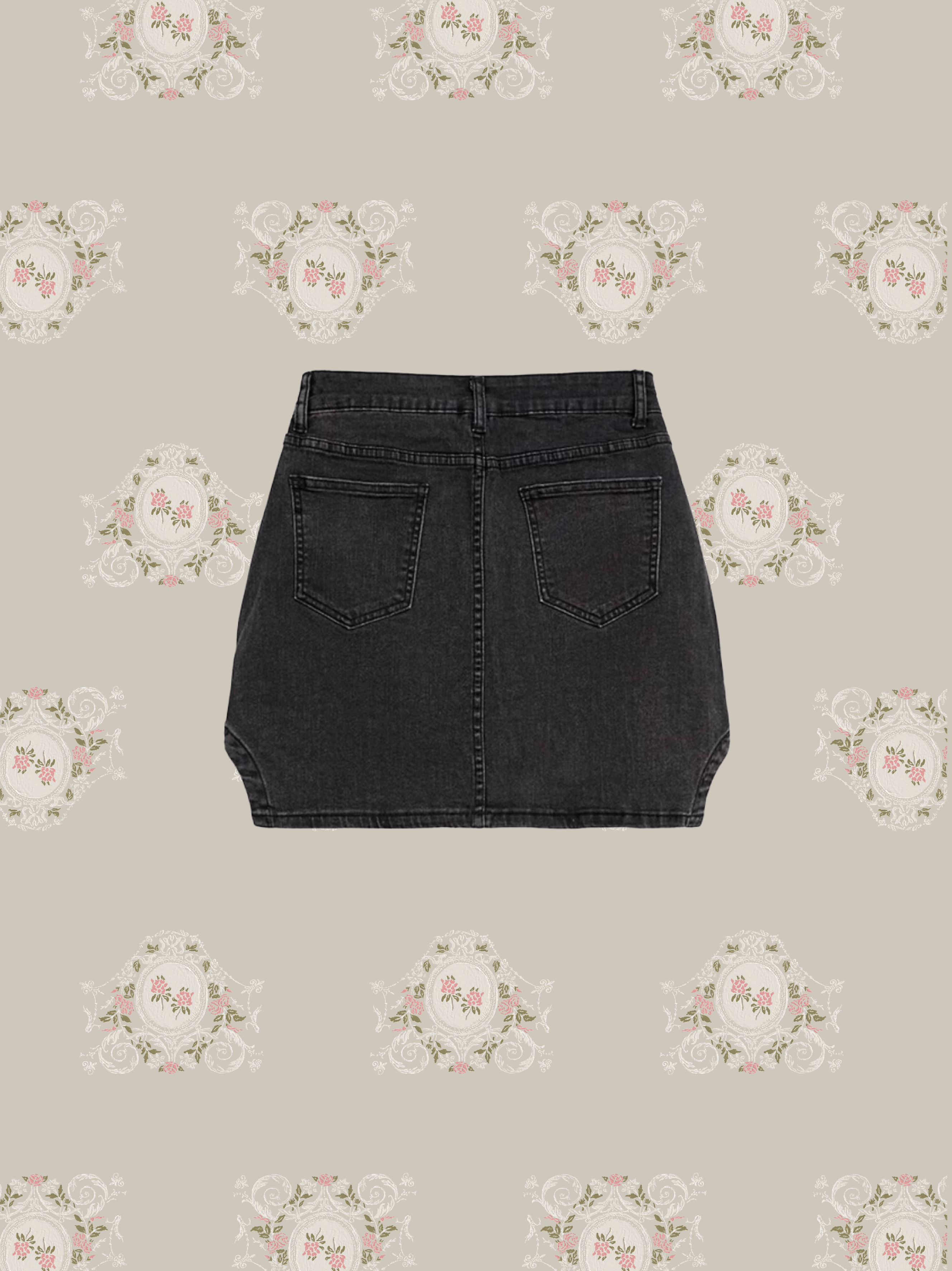 Short Denim Skirt/ショートデニムスカート
