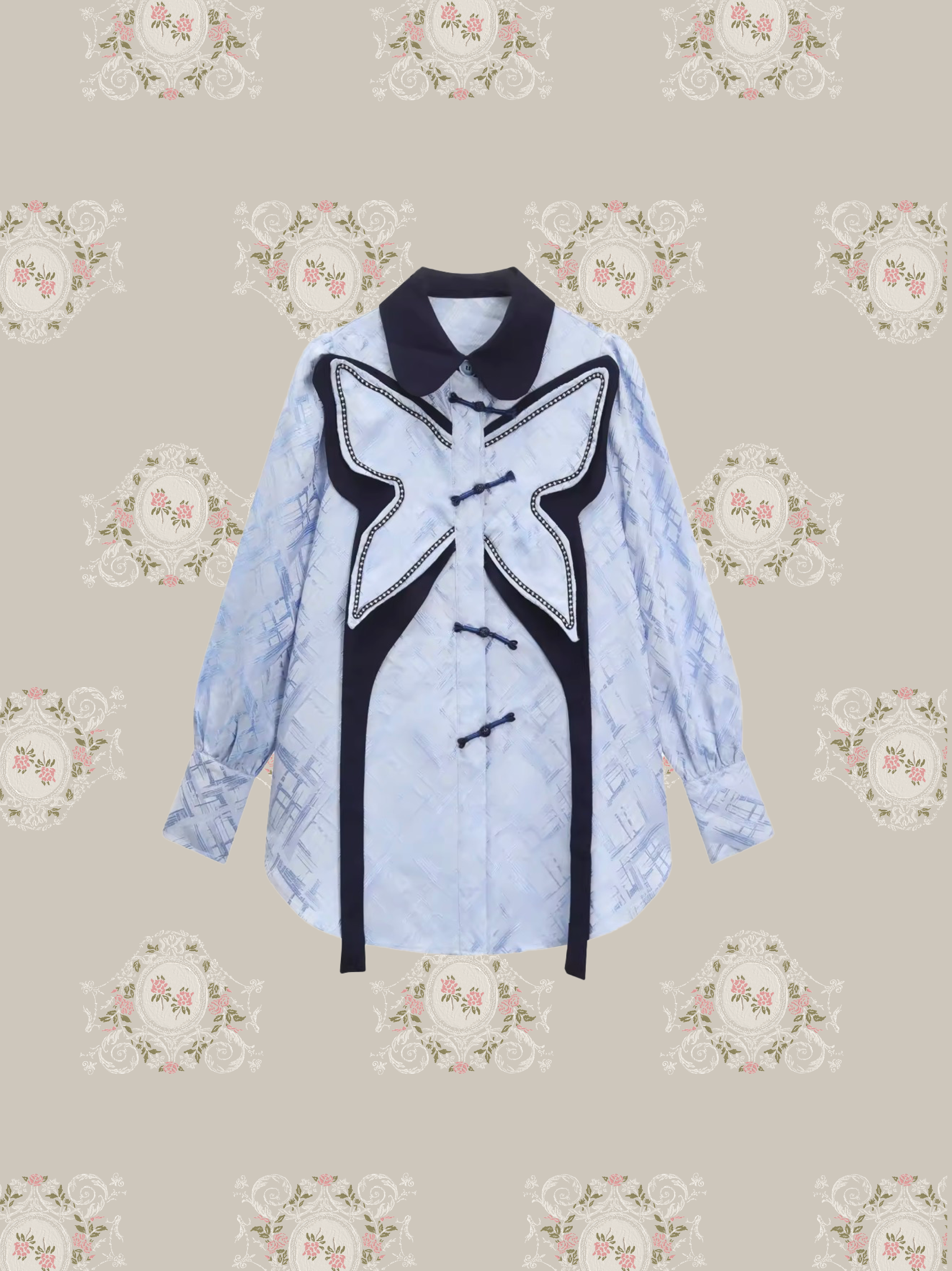 Butterfly Design Blouse