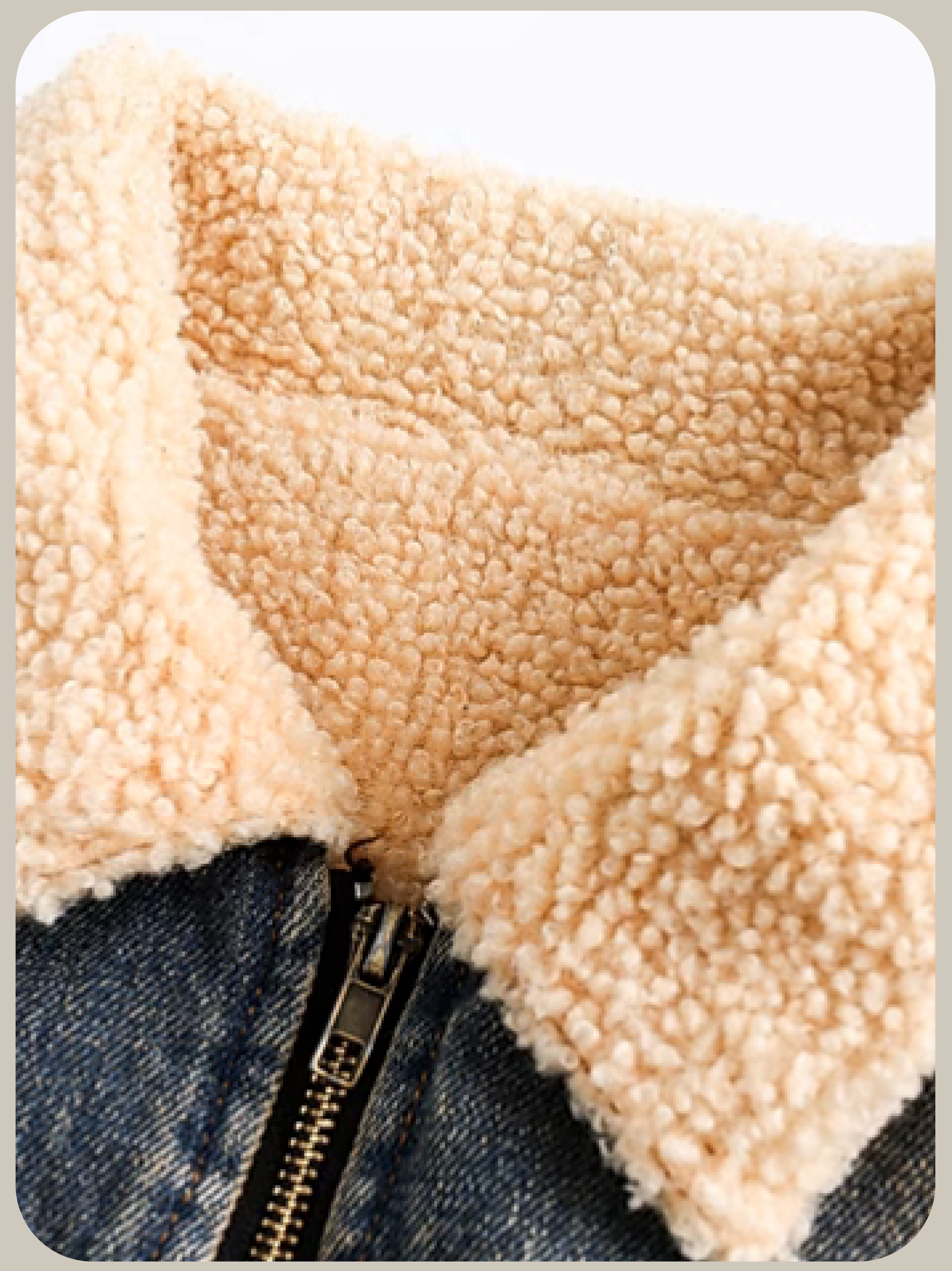 Cozy Fluffy Denim Coat/ふわふわデニムコート