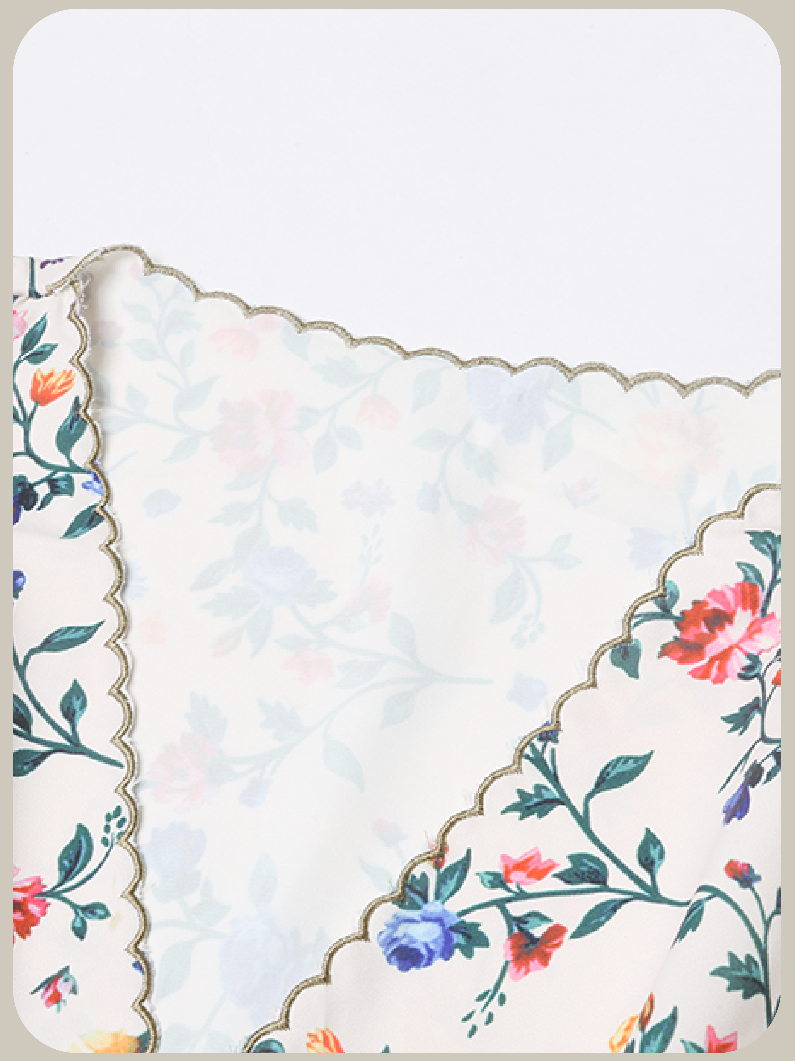 Waisted Floral One Piece/ウエスト花柄ワンピース